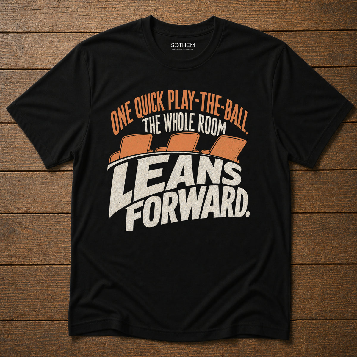 Leans Forward League Tee