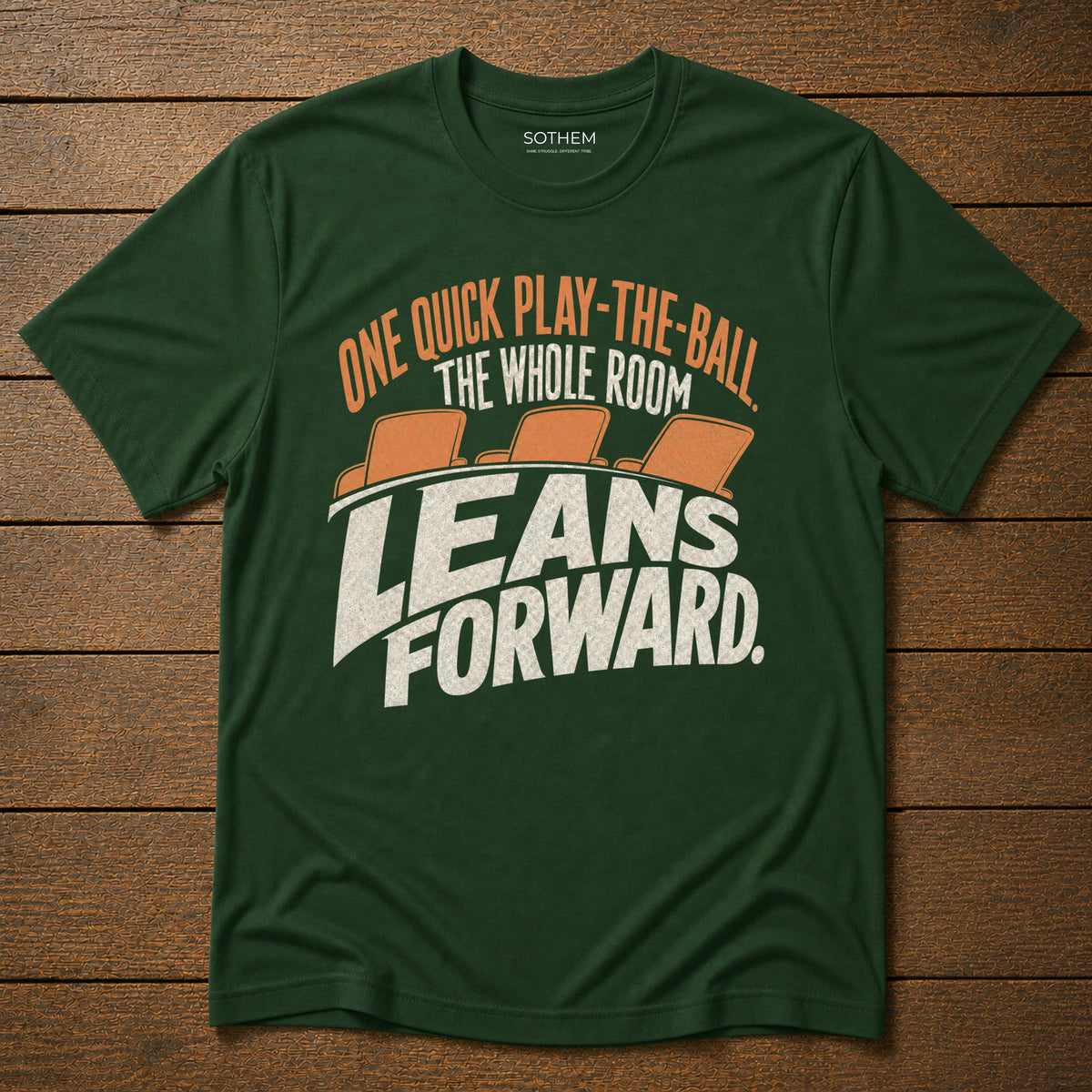 Leans Forward League Tee