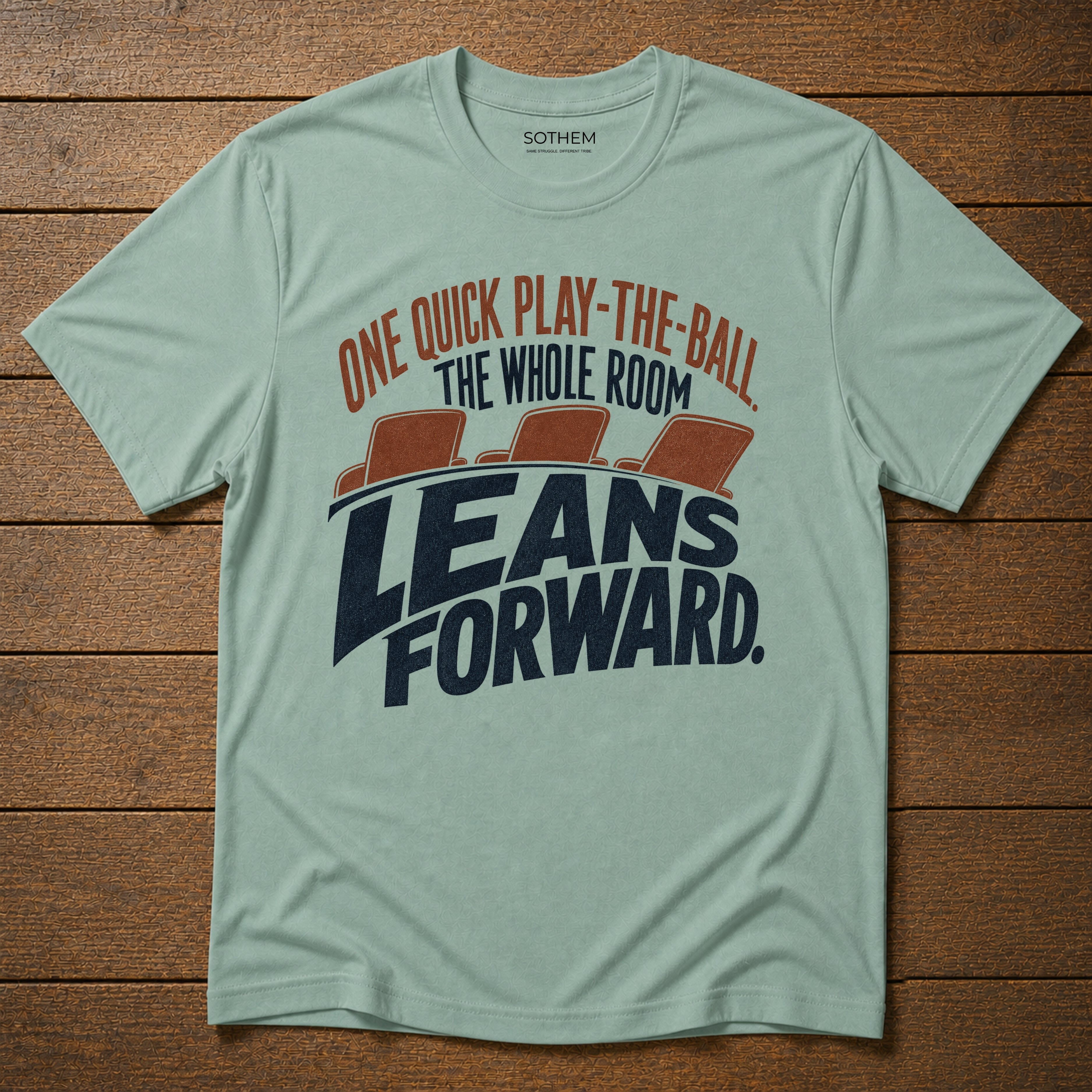 Leans Forward League Tee