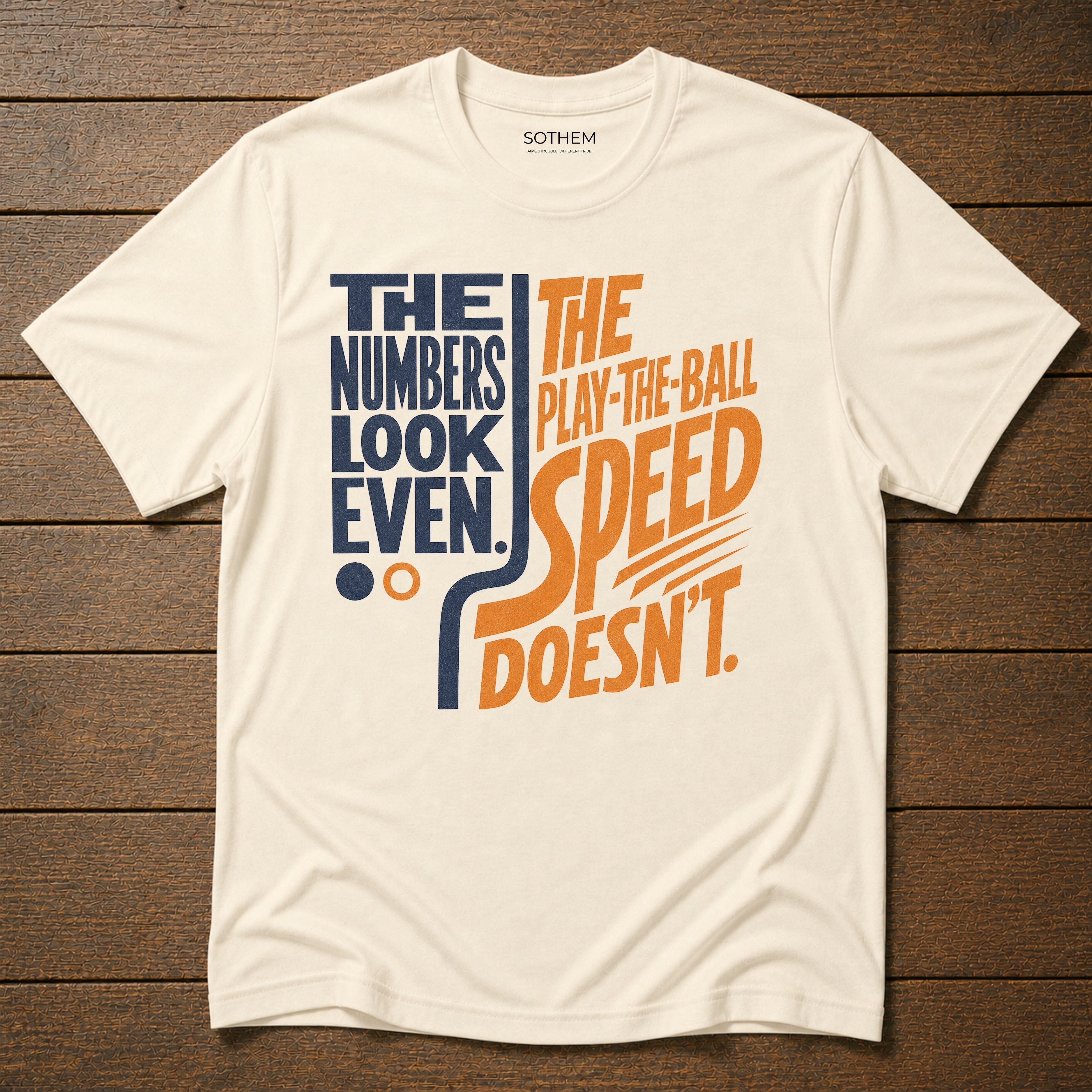 The Numbers Look Even League Tee