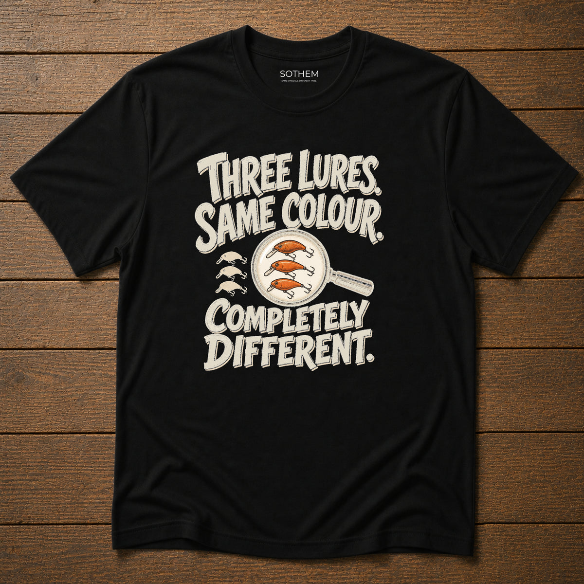 Completely Different Fishing Lures Tee