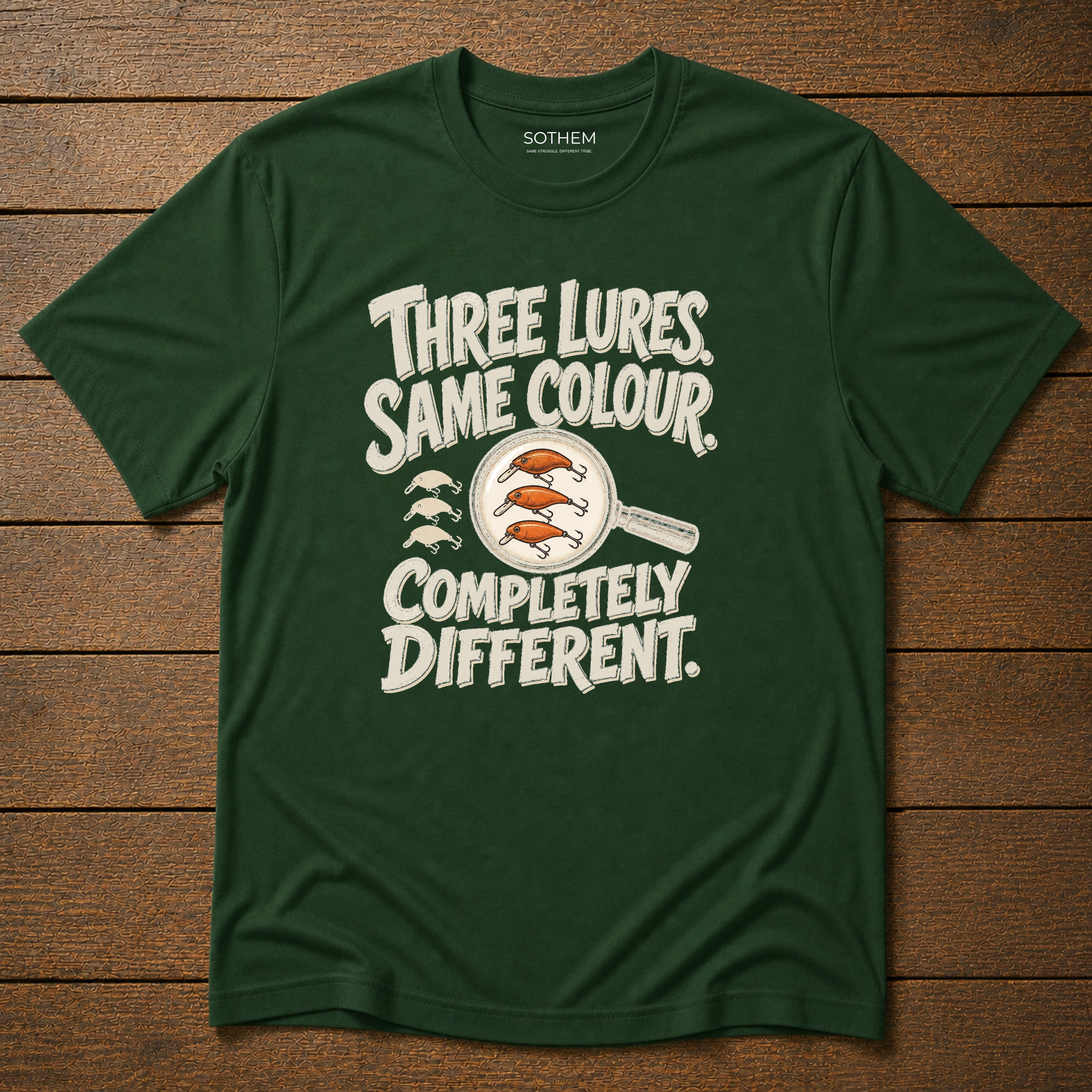Completely Different Fishing Lures Tee