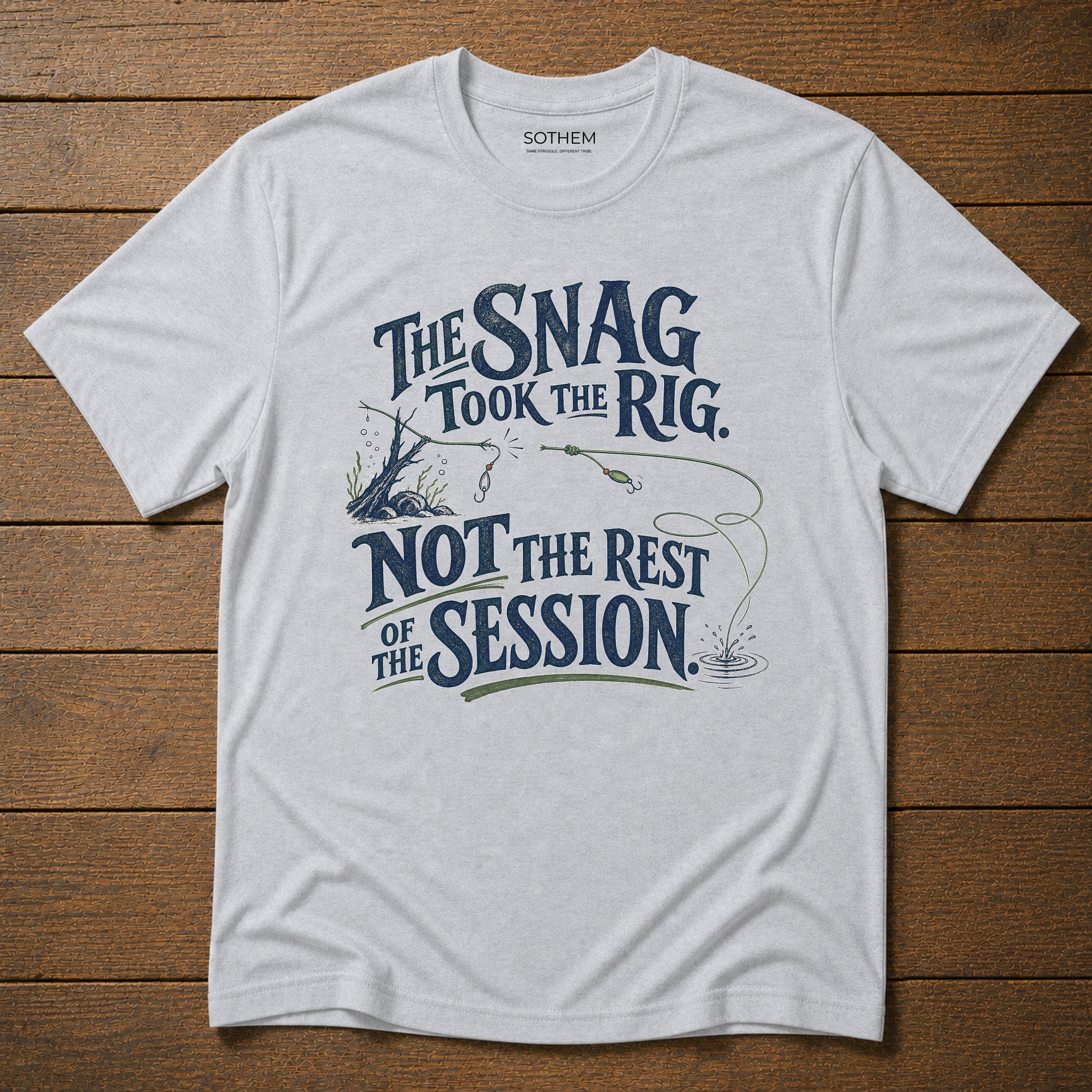 Snag Took the Rig Fishing Tee