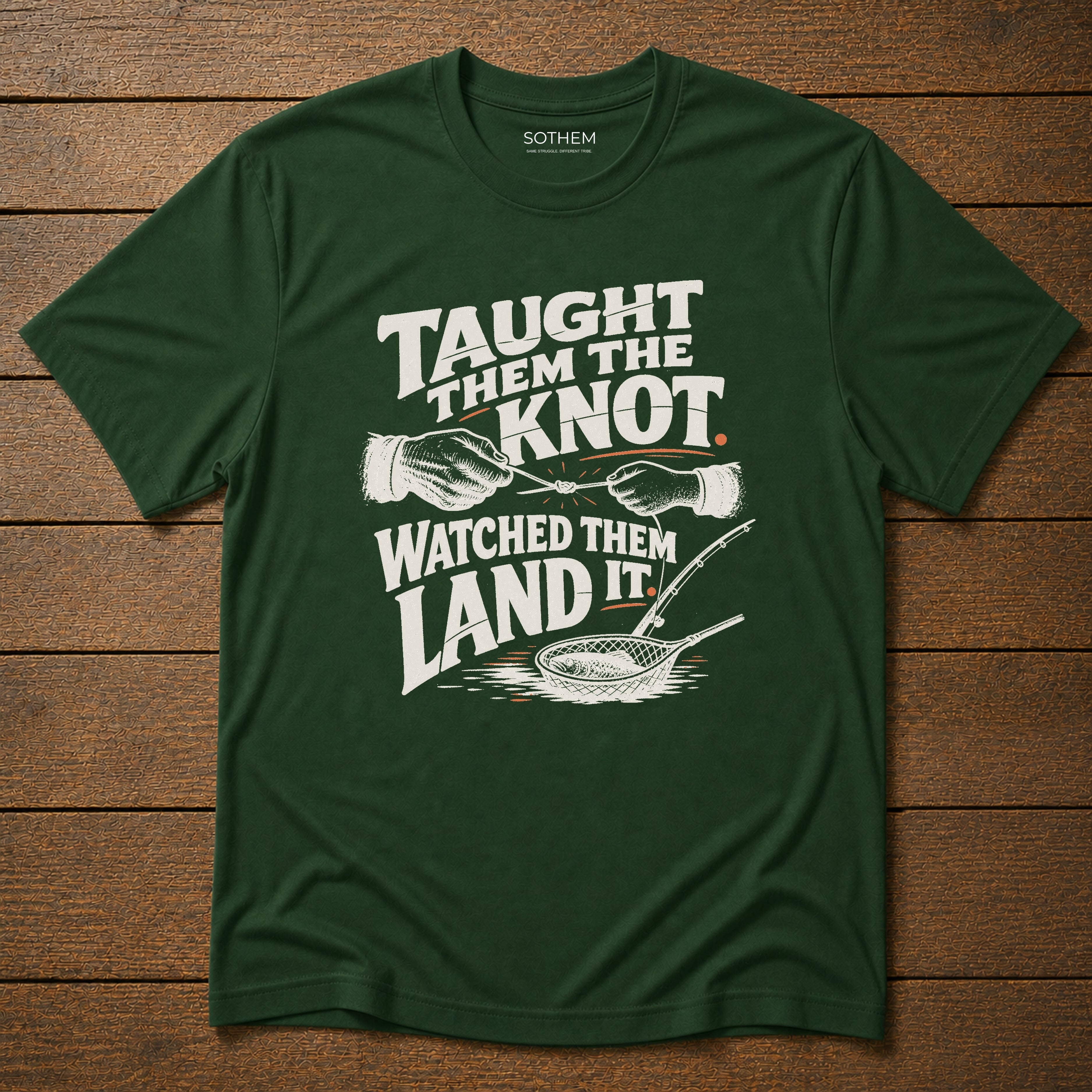 Watched Them Land It Fishing Tee