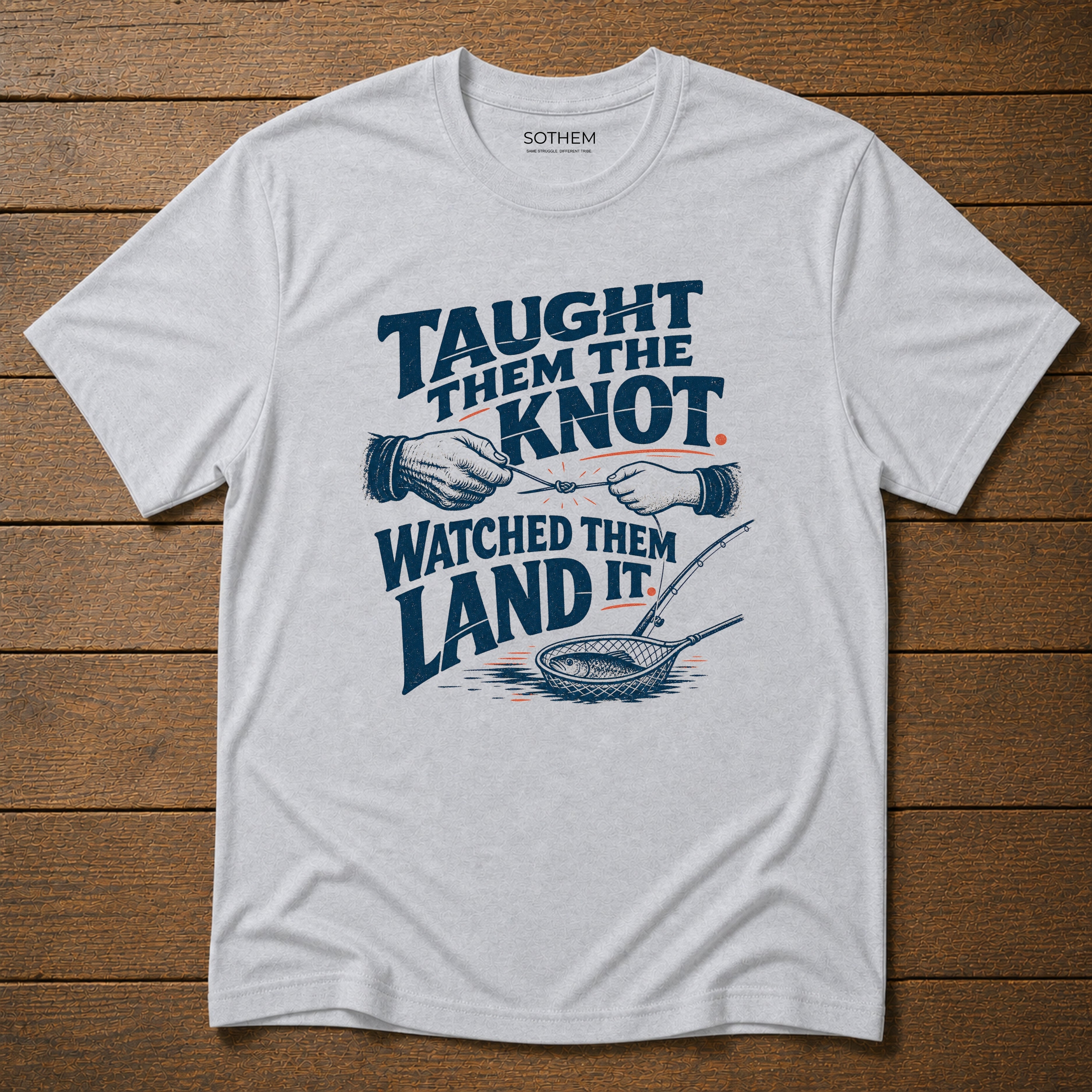 Watched Them Land It Fishing Tee