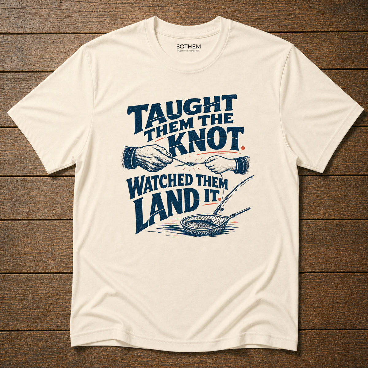 Watched Them Land It Fishing Tee