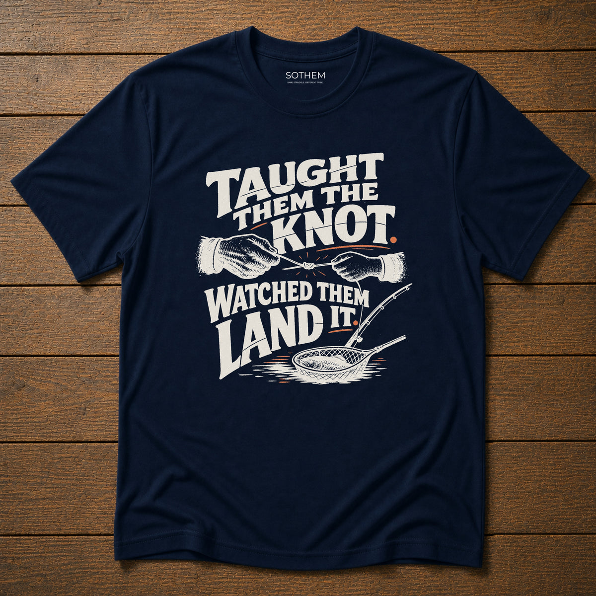 Watched Them Land It Fishing Tee
