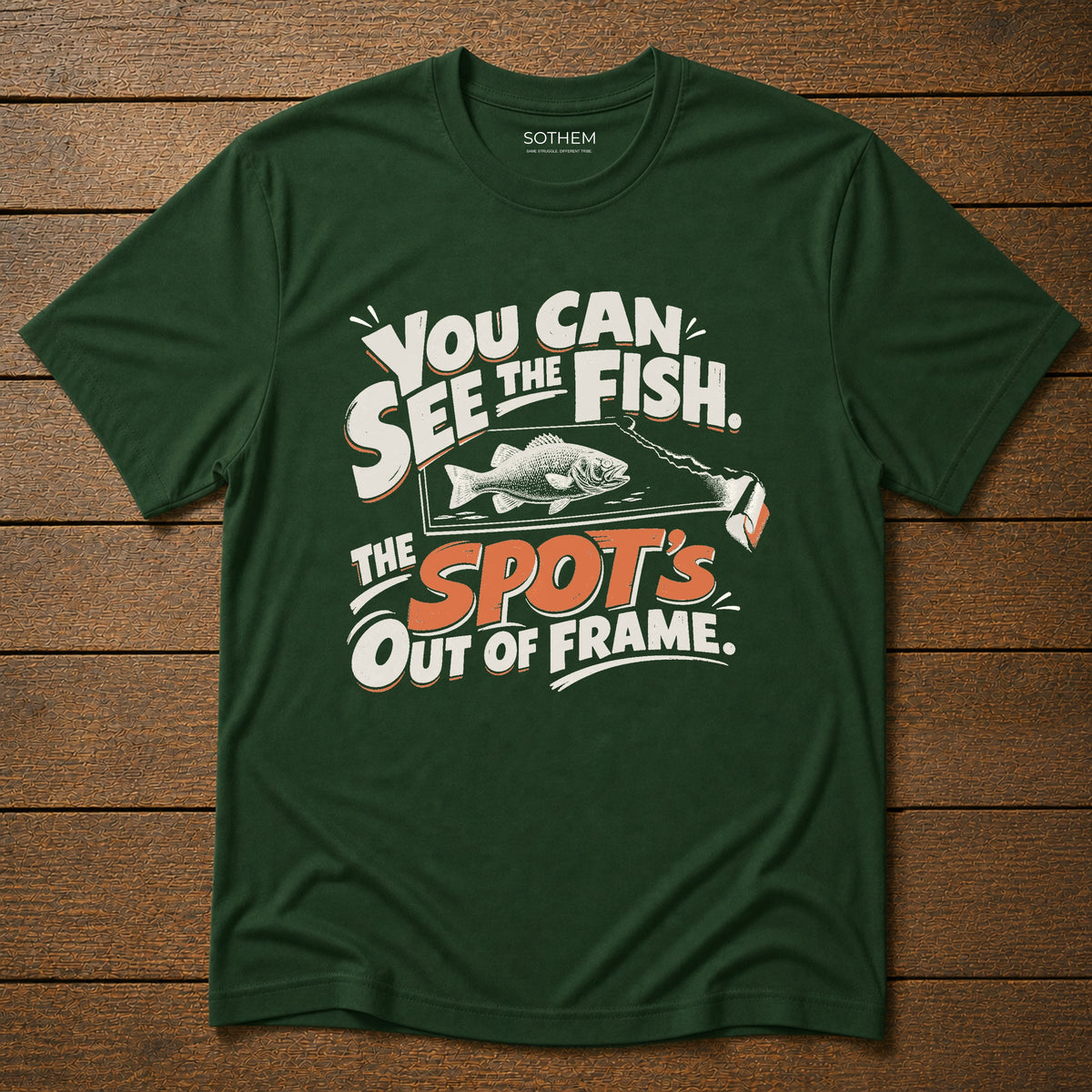 Out of Frame Fishing Tee