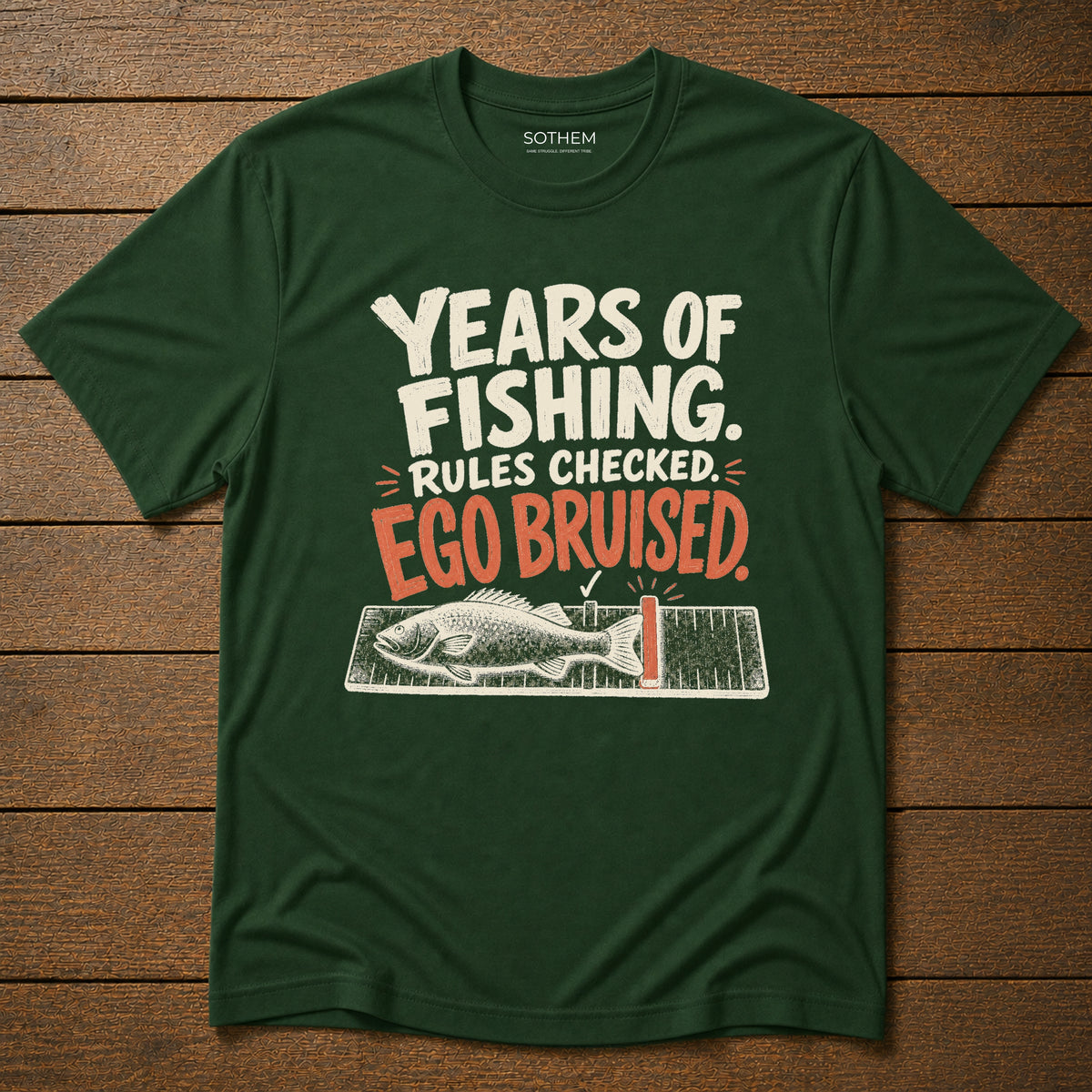 Ego Bruised Fishing Tee