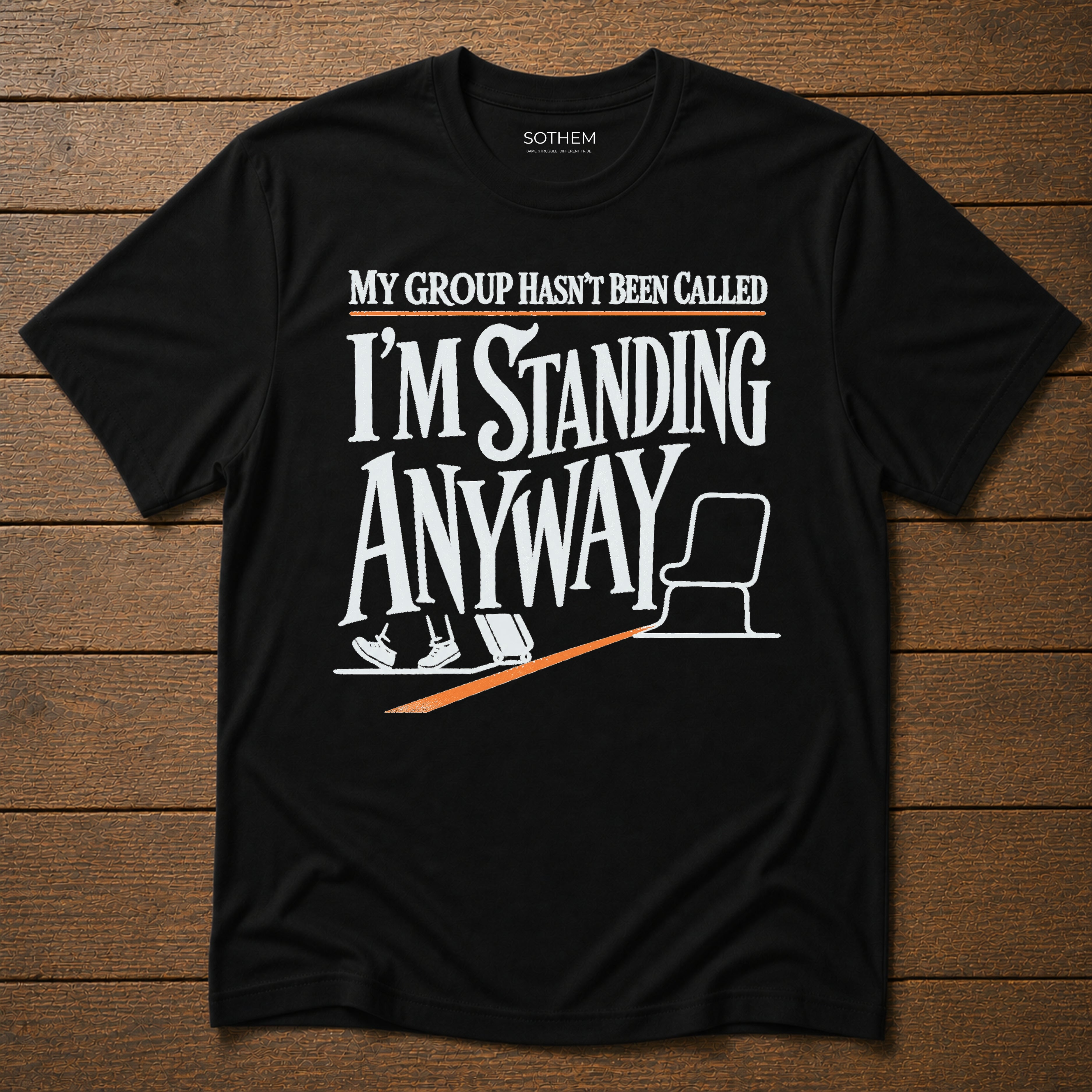 Standing Before My Group Is Called Tee