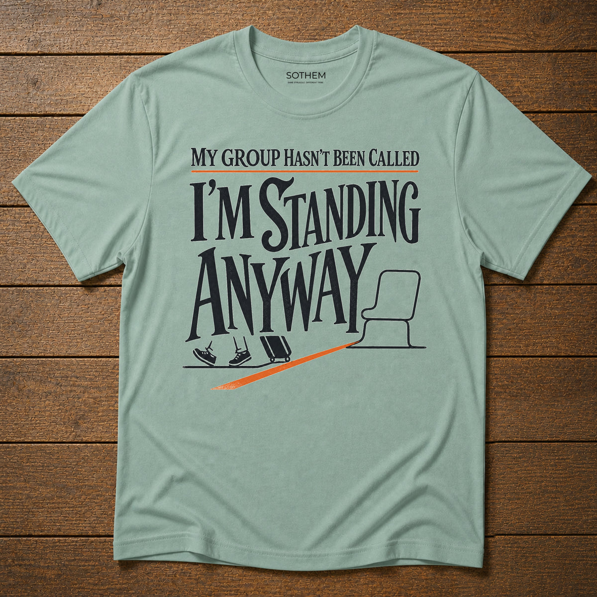 Standing Before My Group Is Called Tee