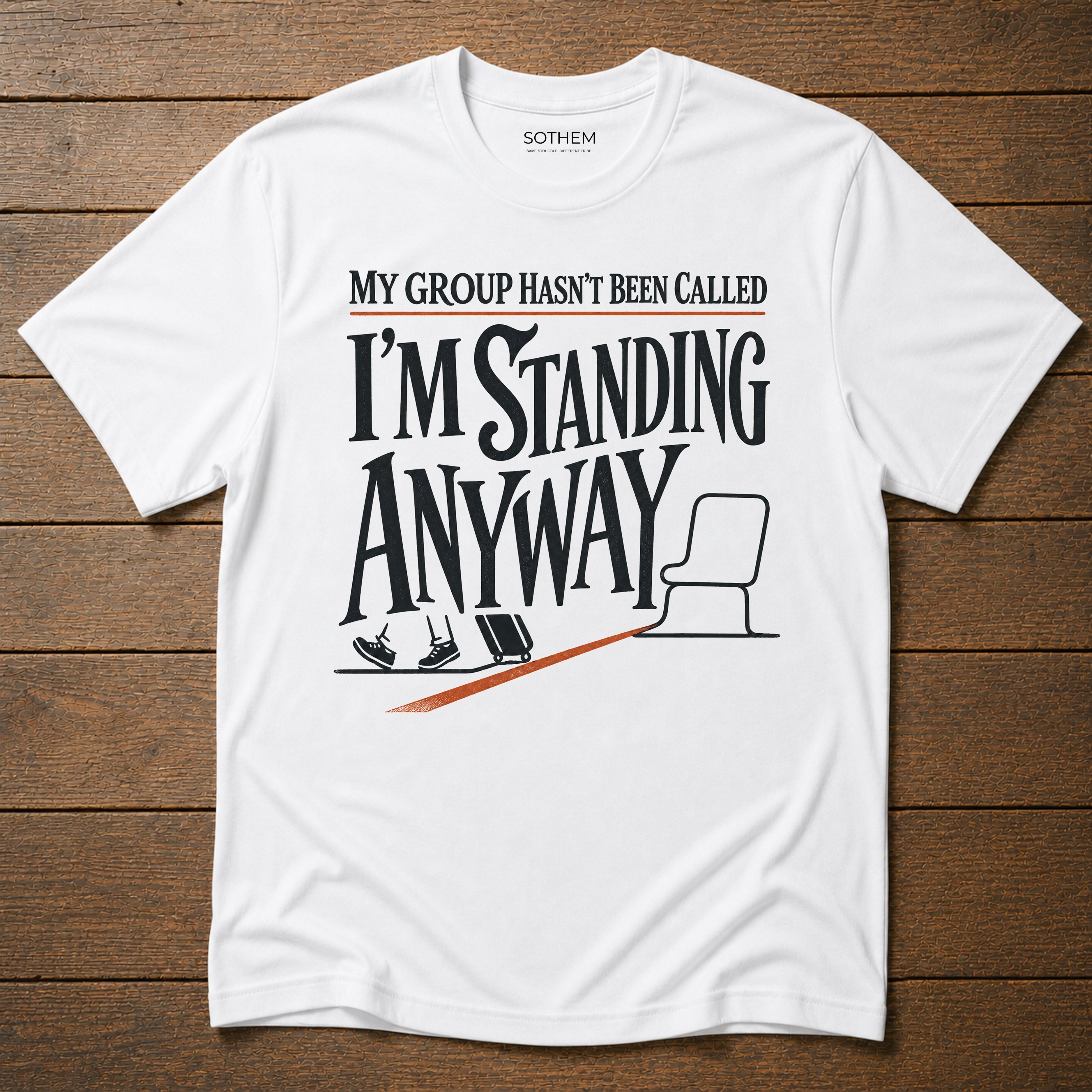 Standing Before My Group Is Called Tee