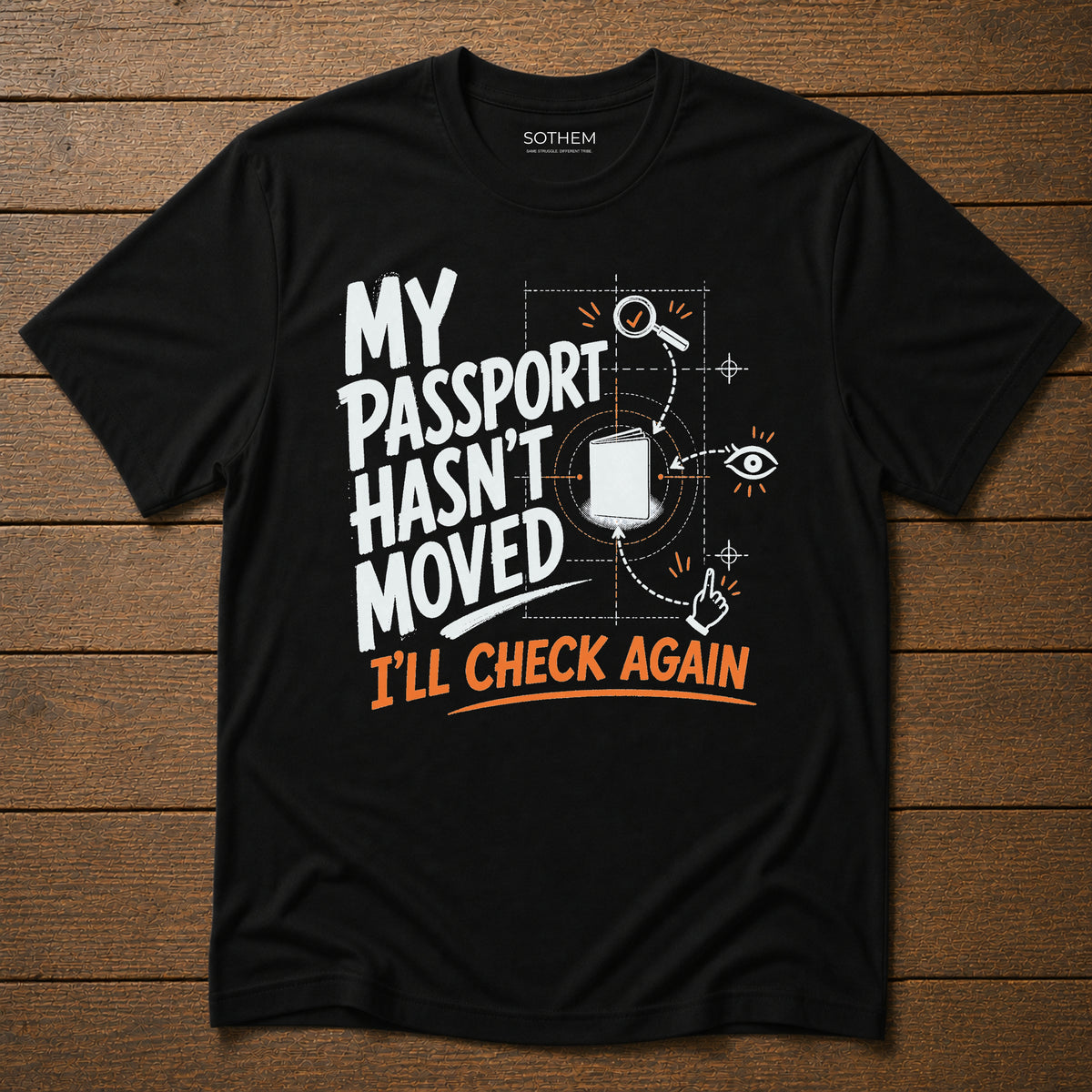 Passport Check Again Tee