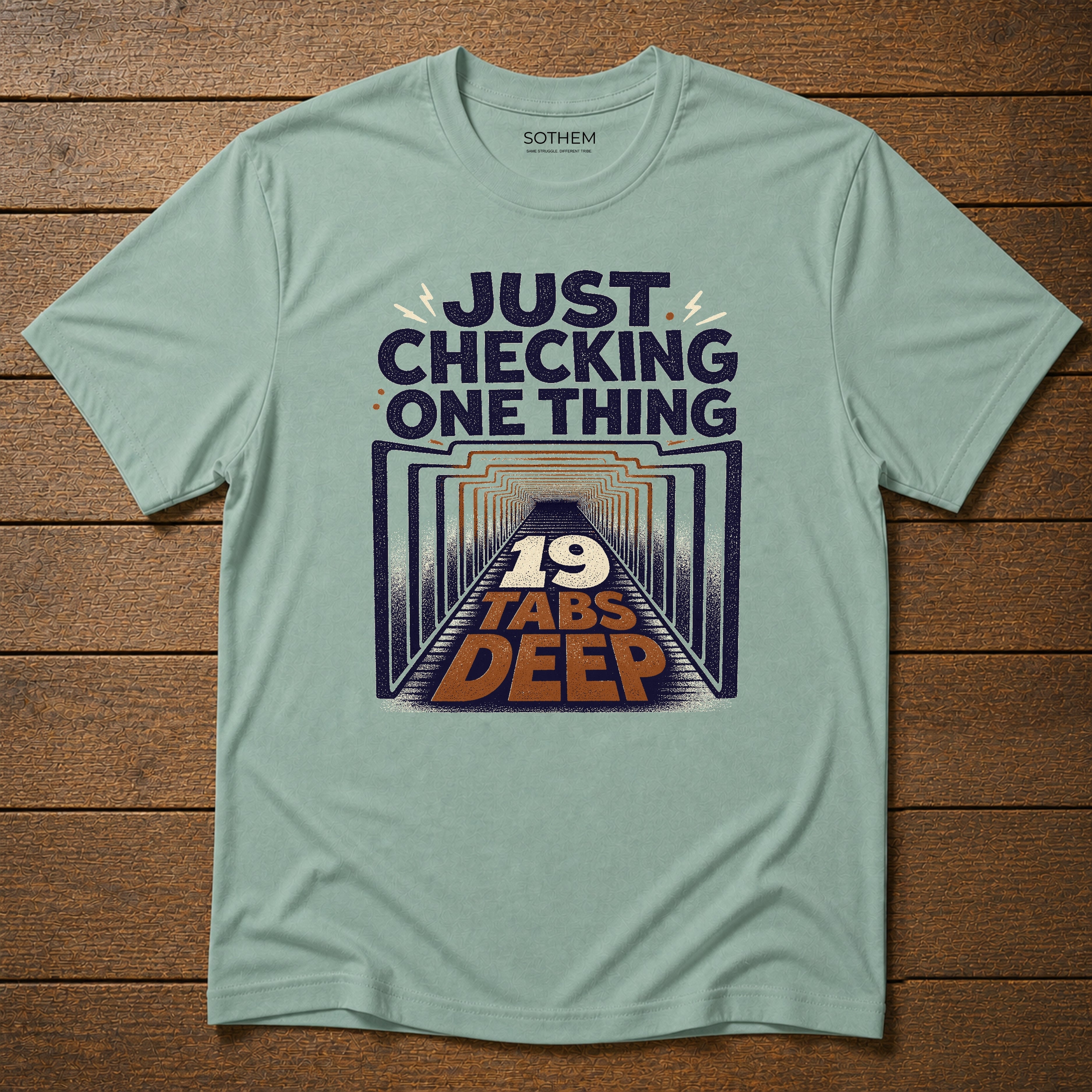 19 Tabs Deep Dating Tee