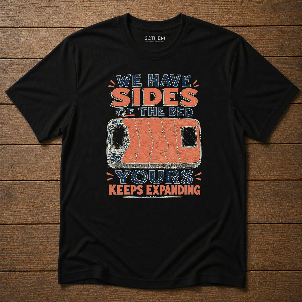 Sides of the Bed Marriage Tee