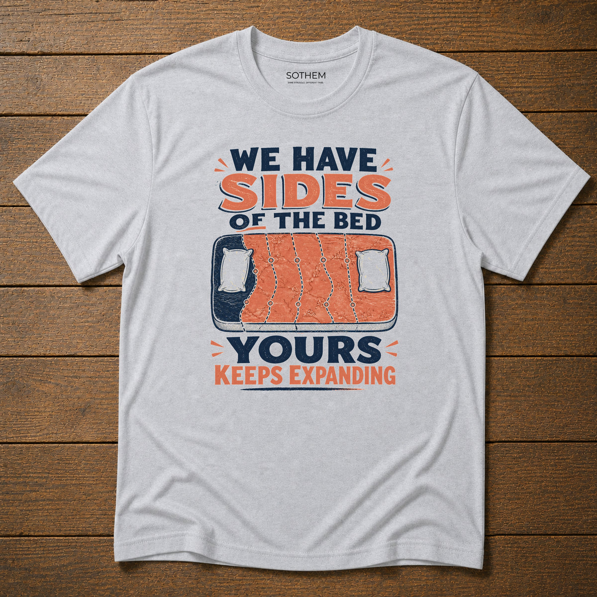 Sides of the Bed Marriage Tee