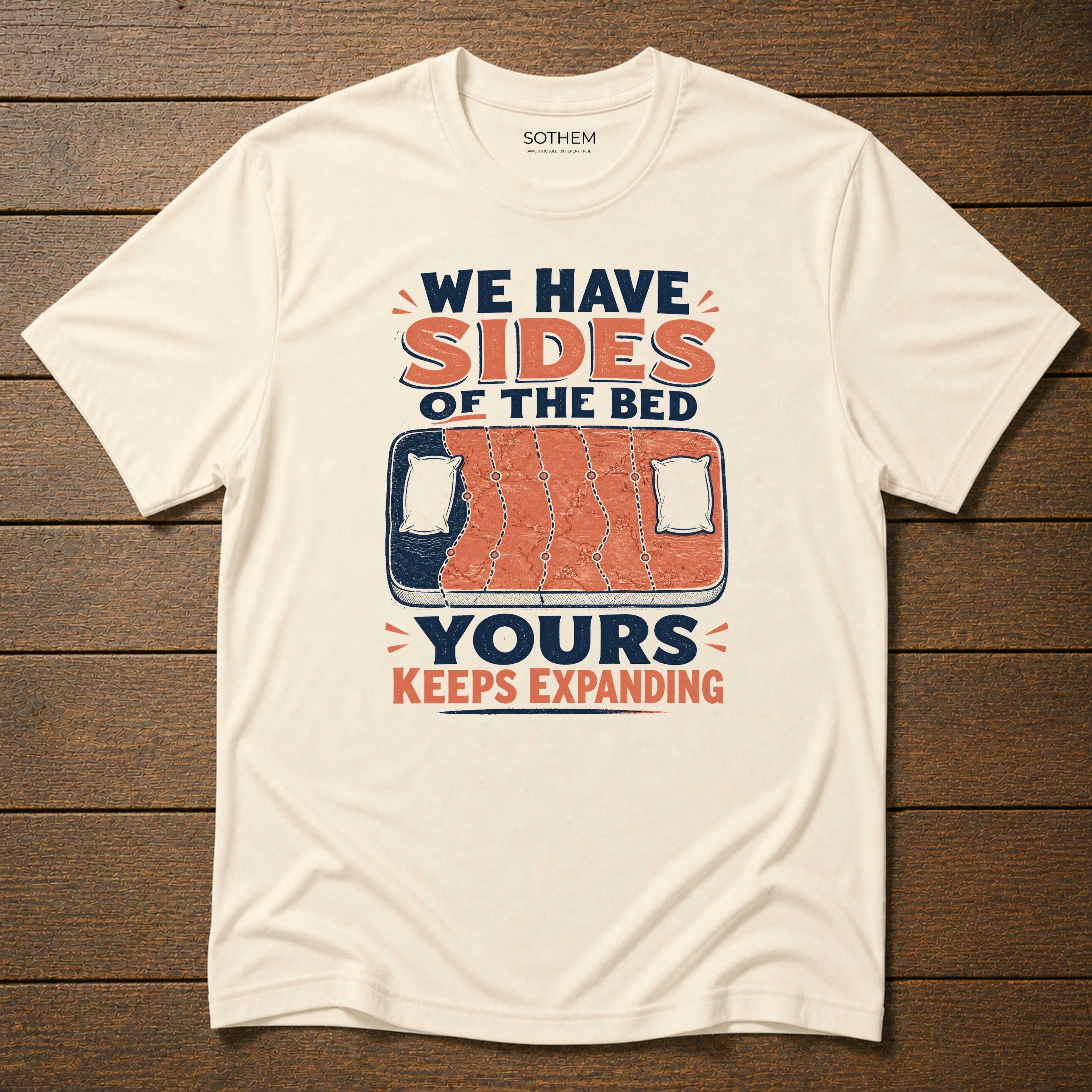 Sides of the Bed Marriage Tee
