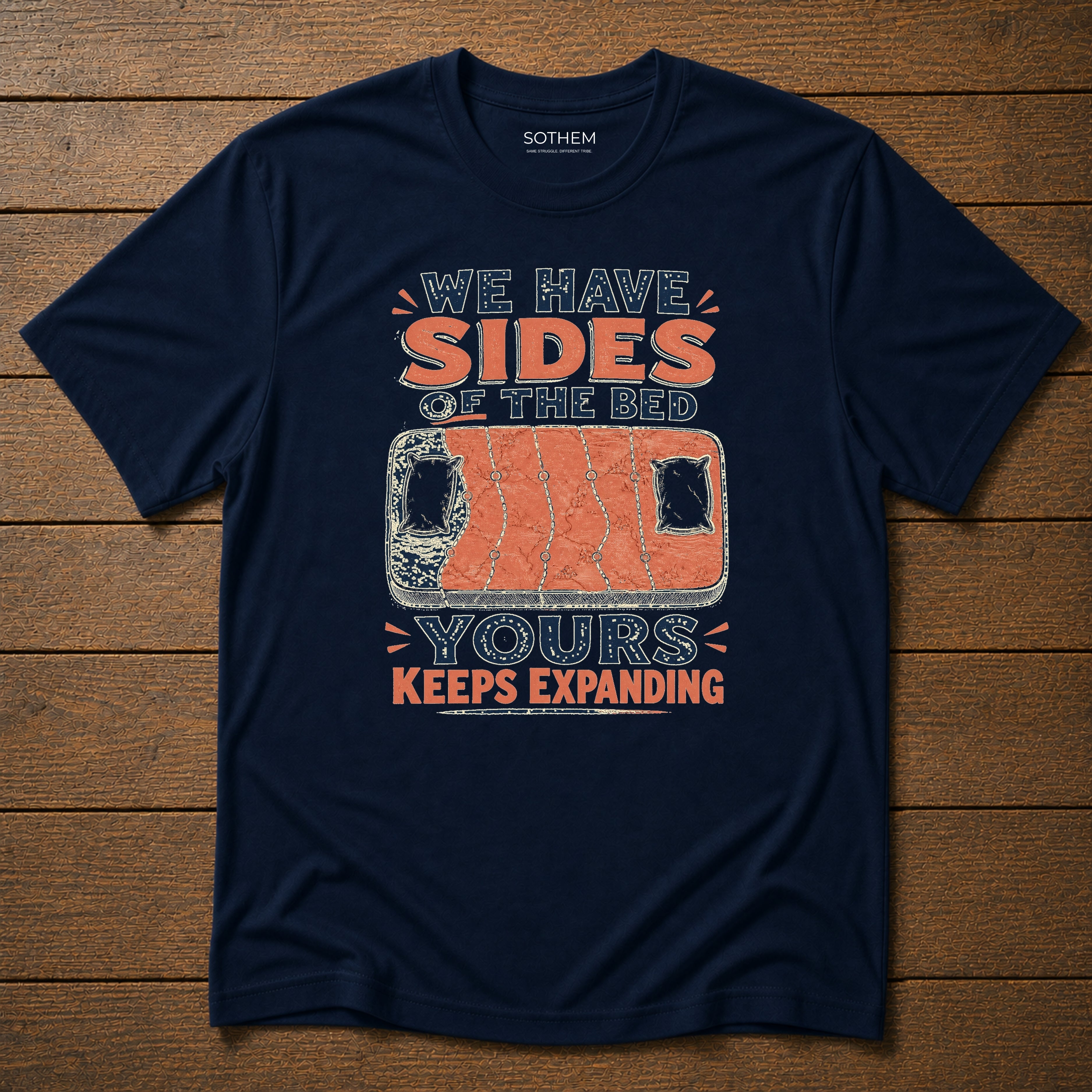 Sides of the Bed Marriage Tee