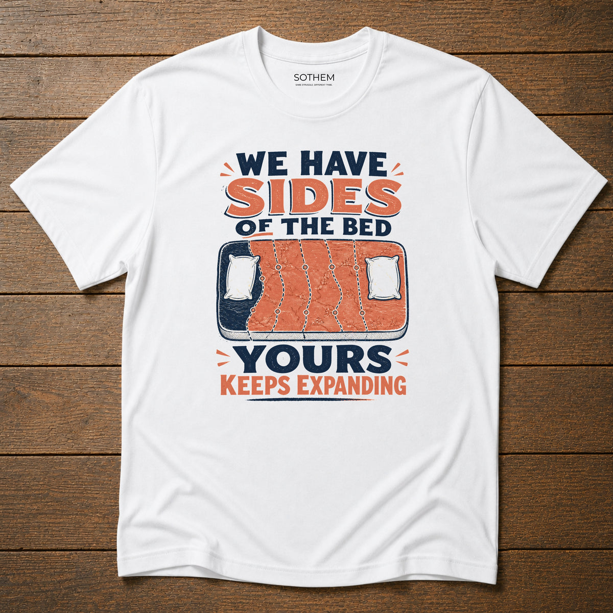 Sides of the Bed Marriage Tee