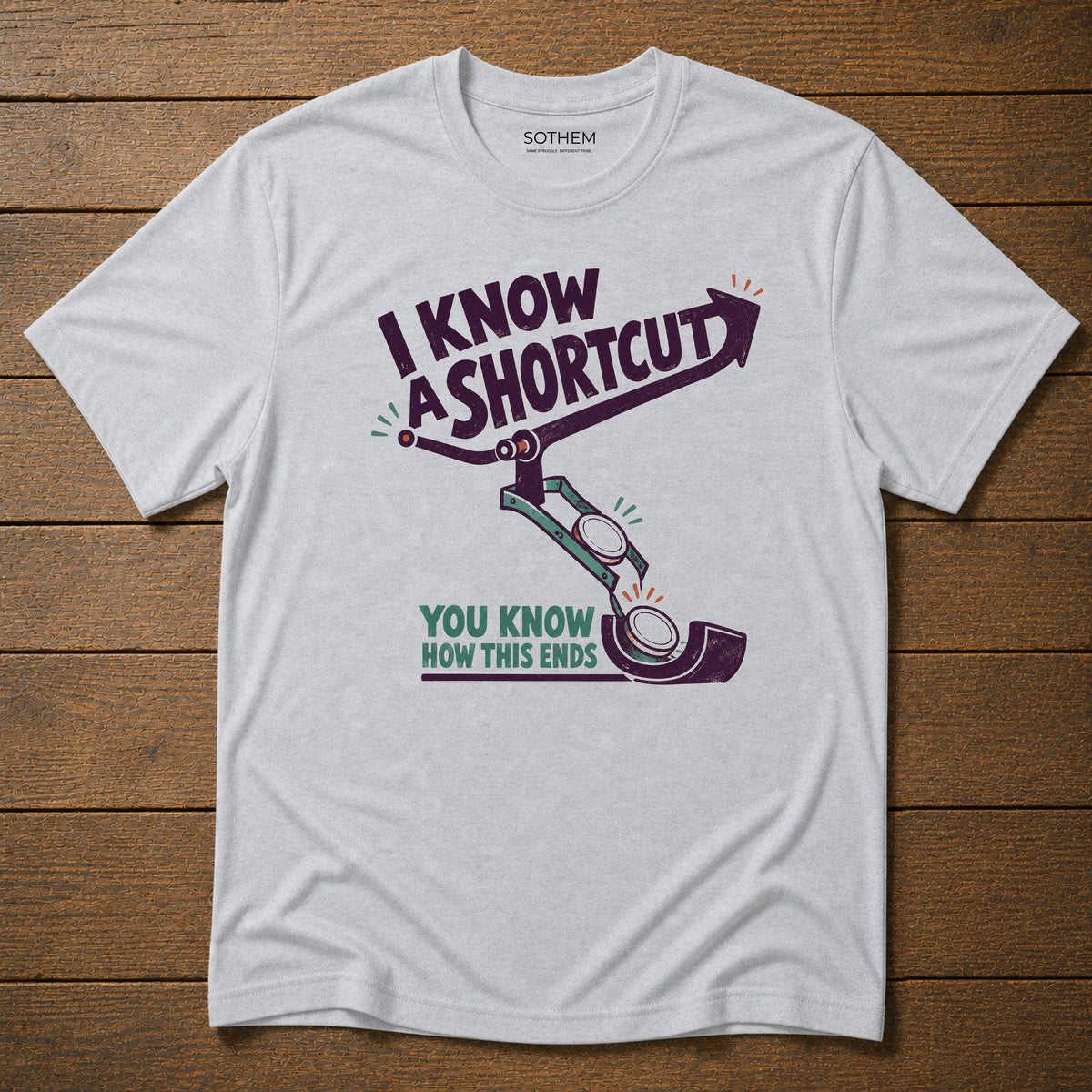 Shortcut History Marriage Drama Tee