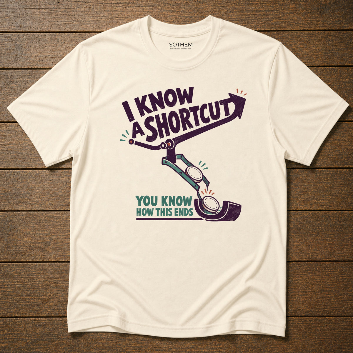 Shortcut History Marriage Drama Tee