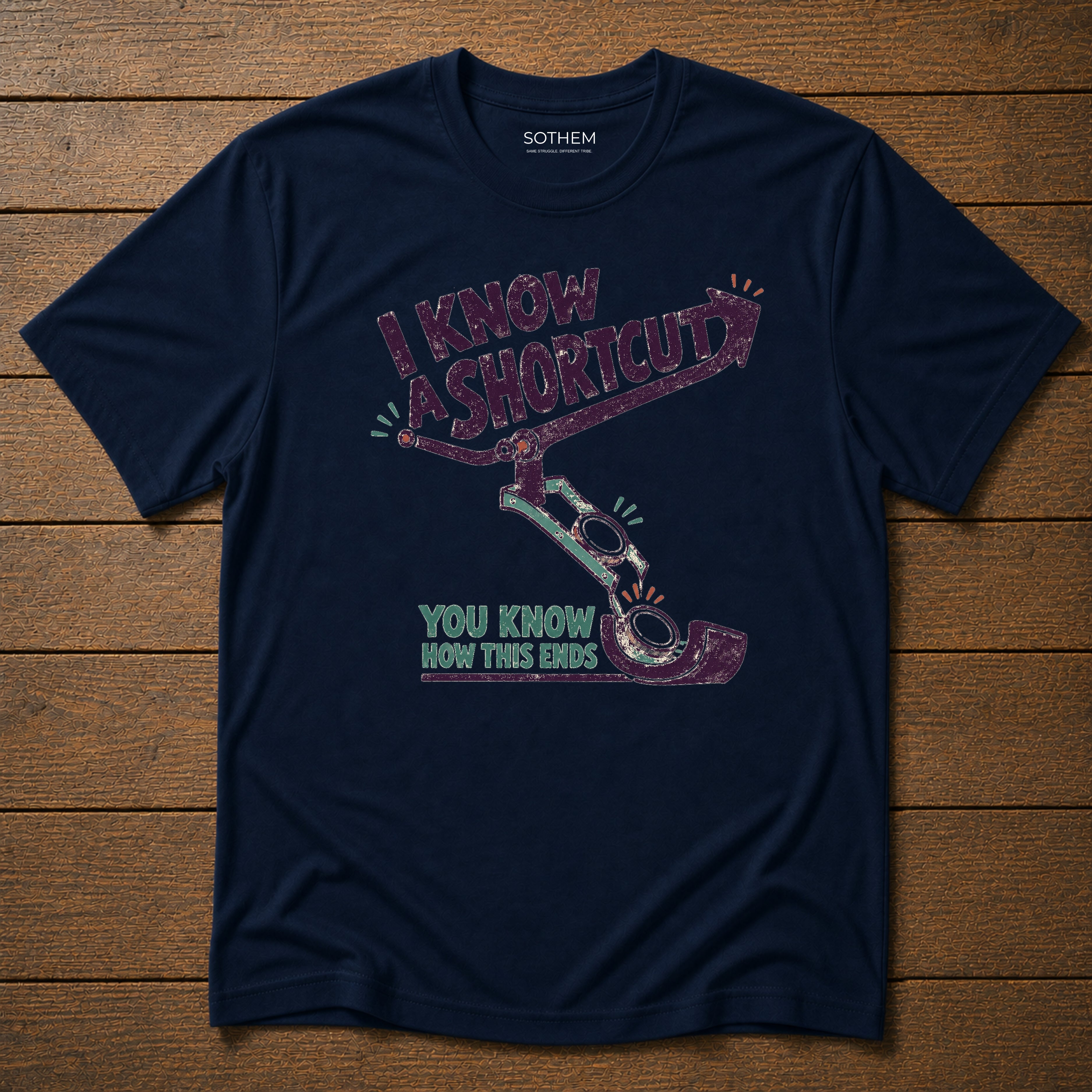 Shortcut History Marriage Drama Tee