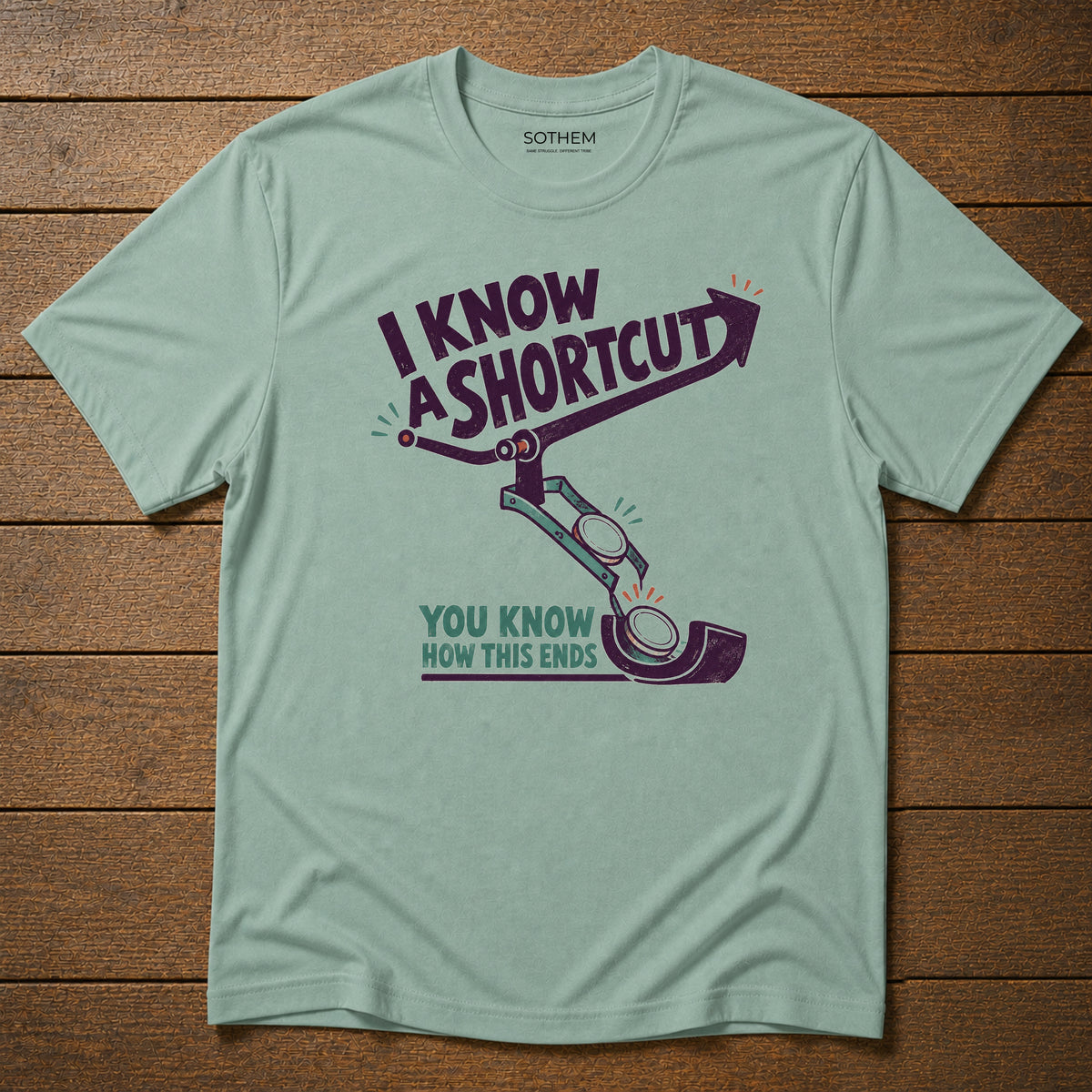 Shortcut History Marriage Drama Tee