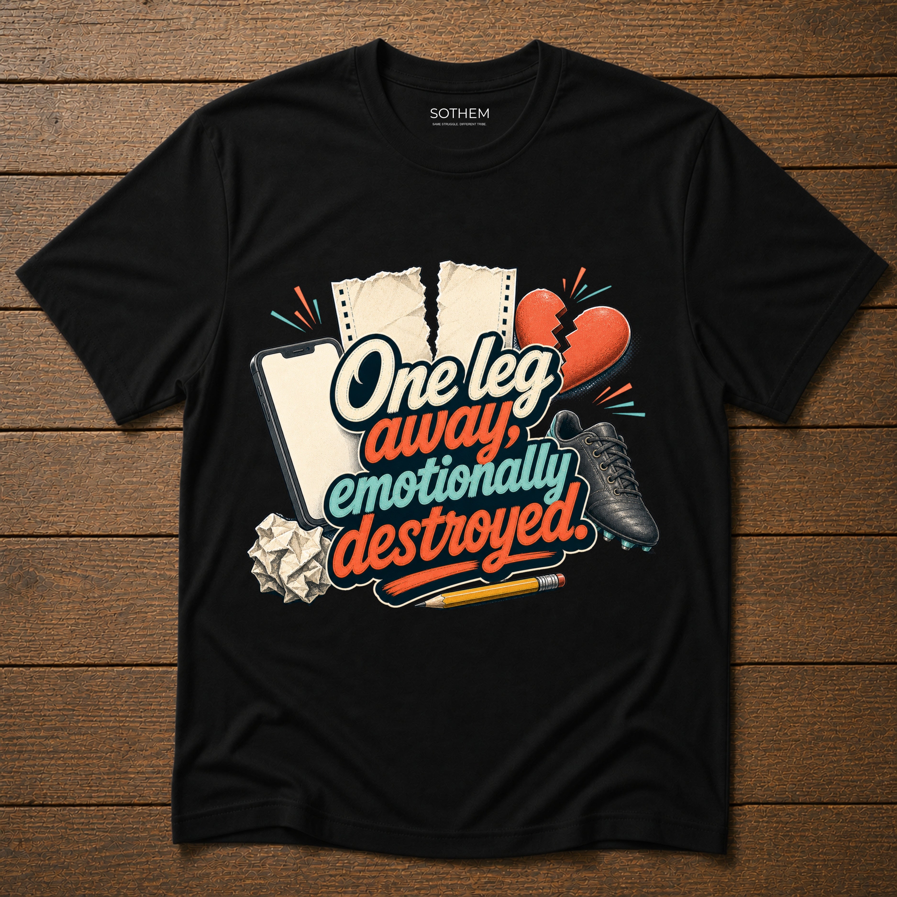 One Leg Away Tee