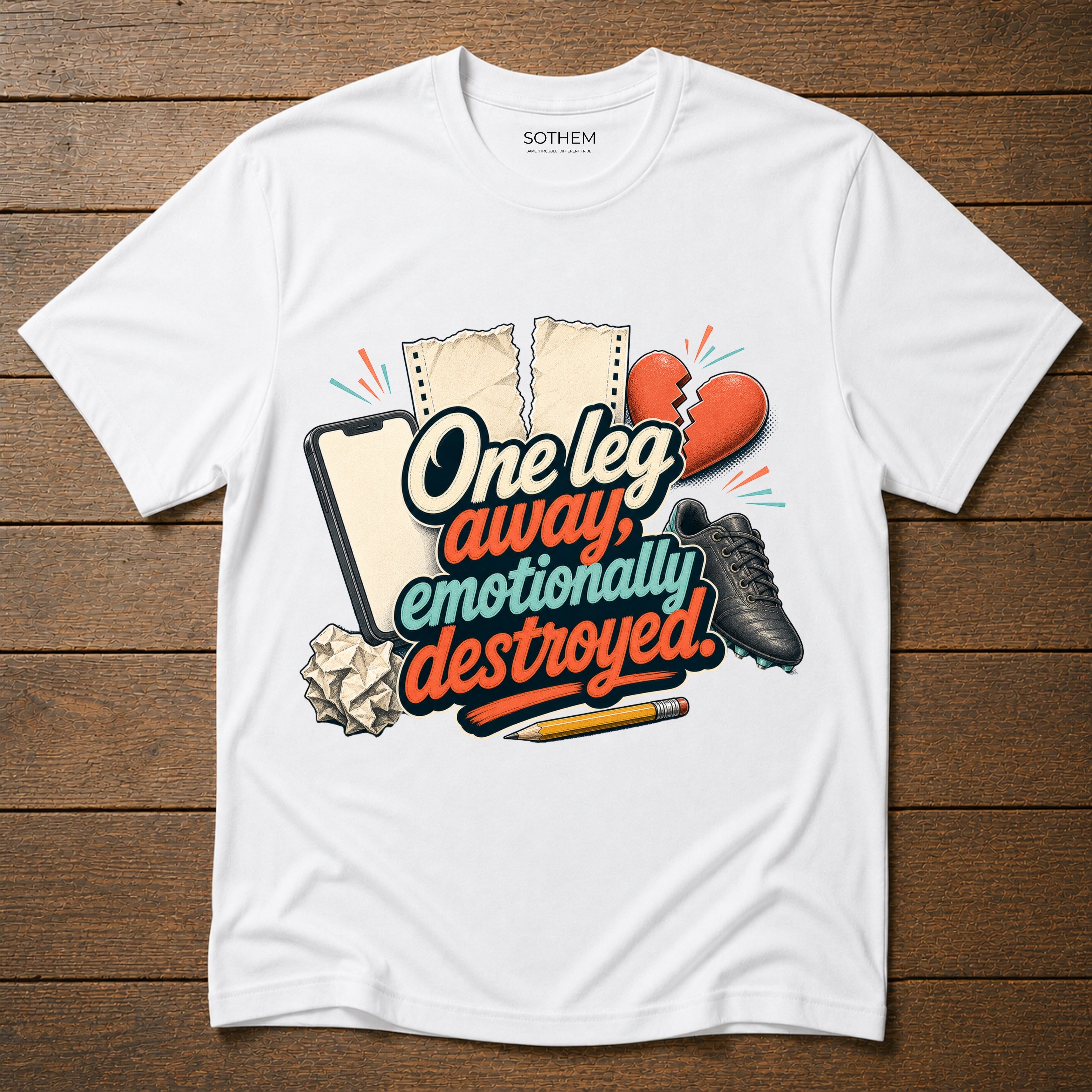 One Leg Away Tee