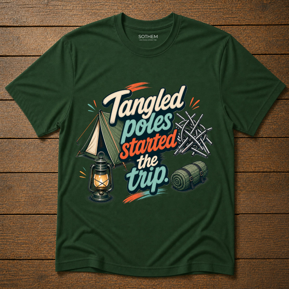 Tangled Poles Tee