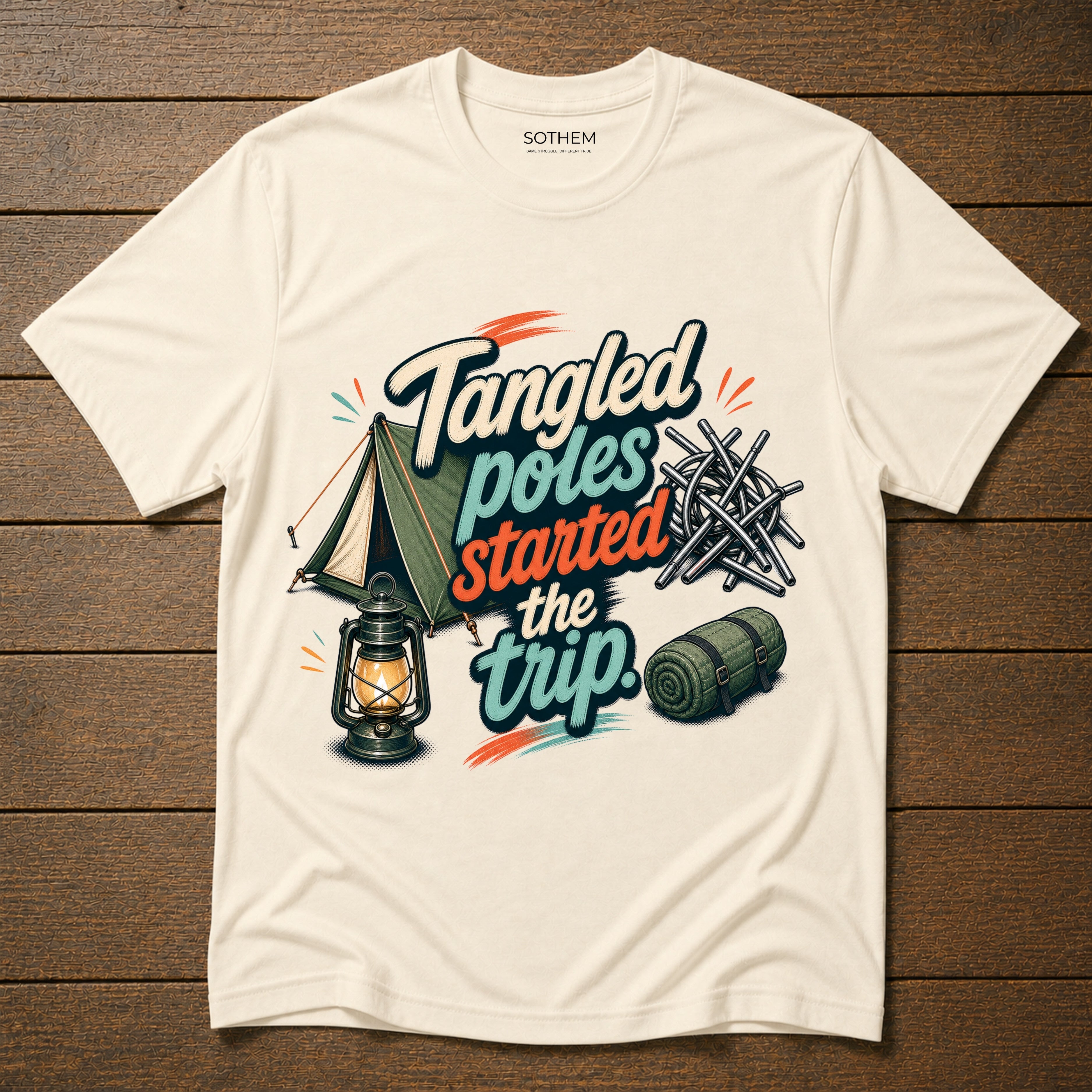 Tangled Poles Tee