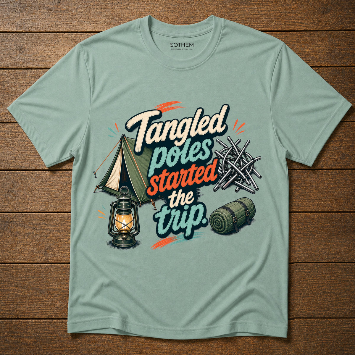 Tangled Poles Tee