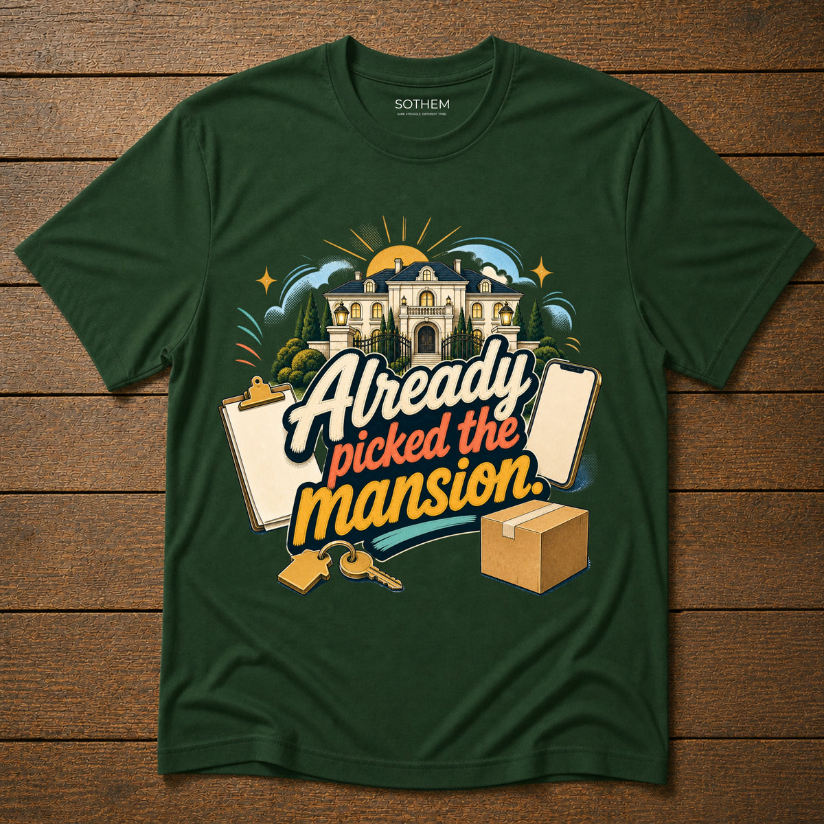 Picked The Mansion Tee