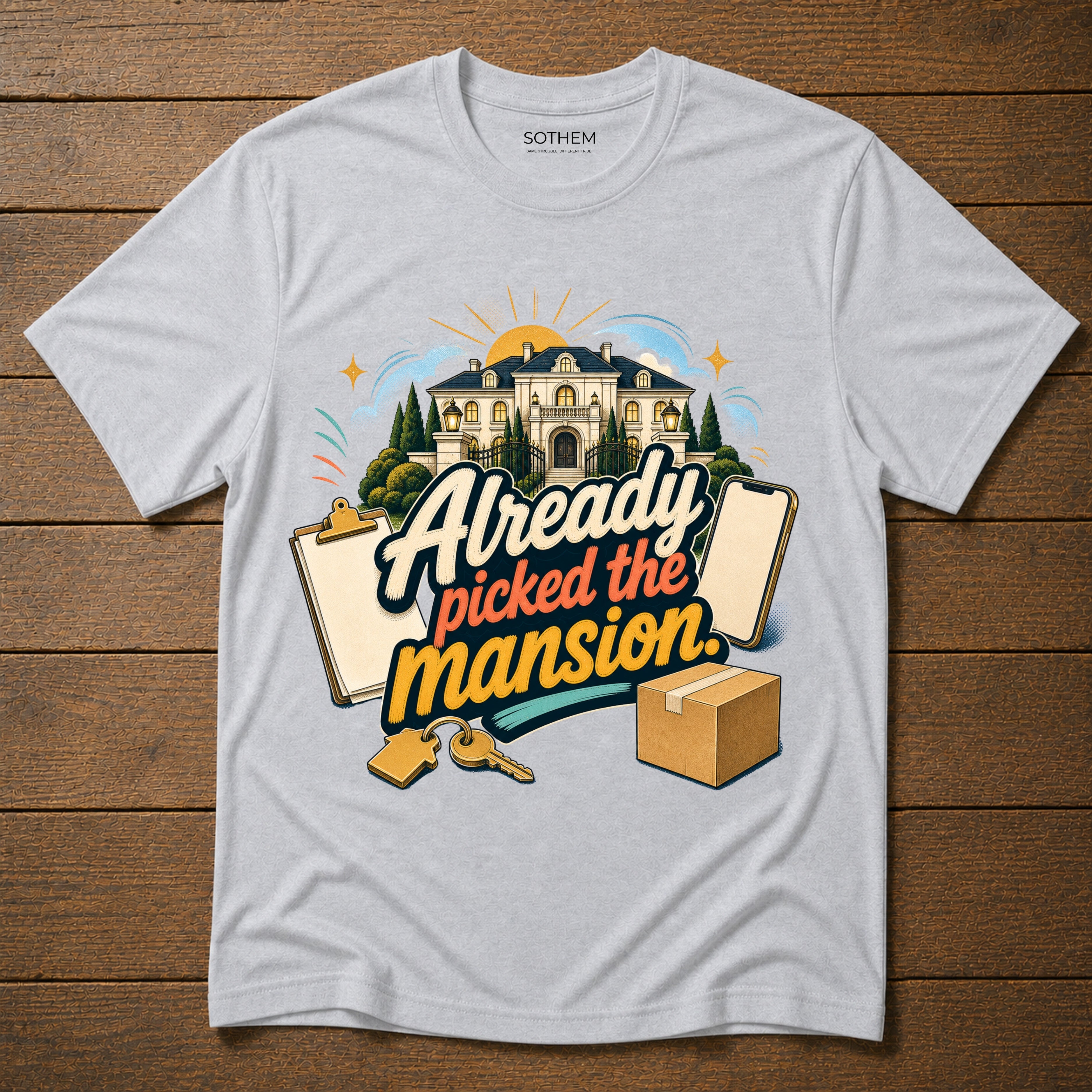 Picked The Mansion Tee
