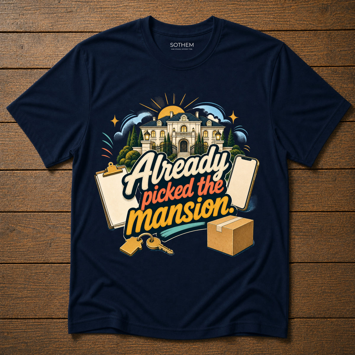 Picked The Mansion Tee