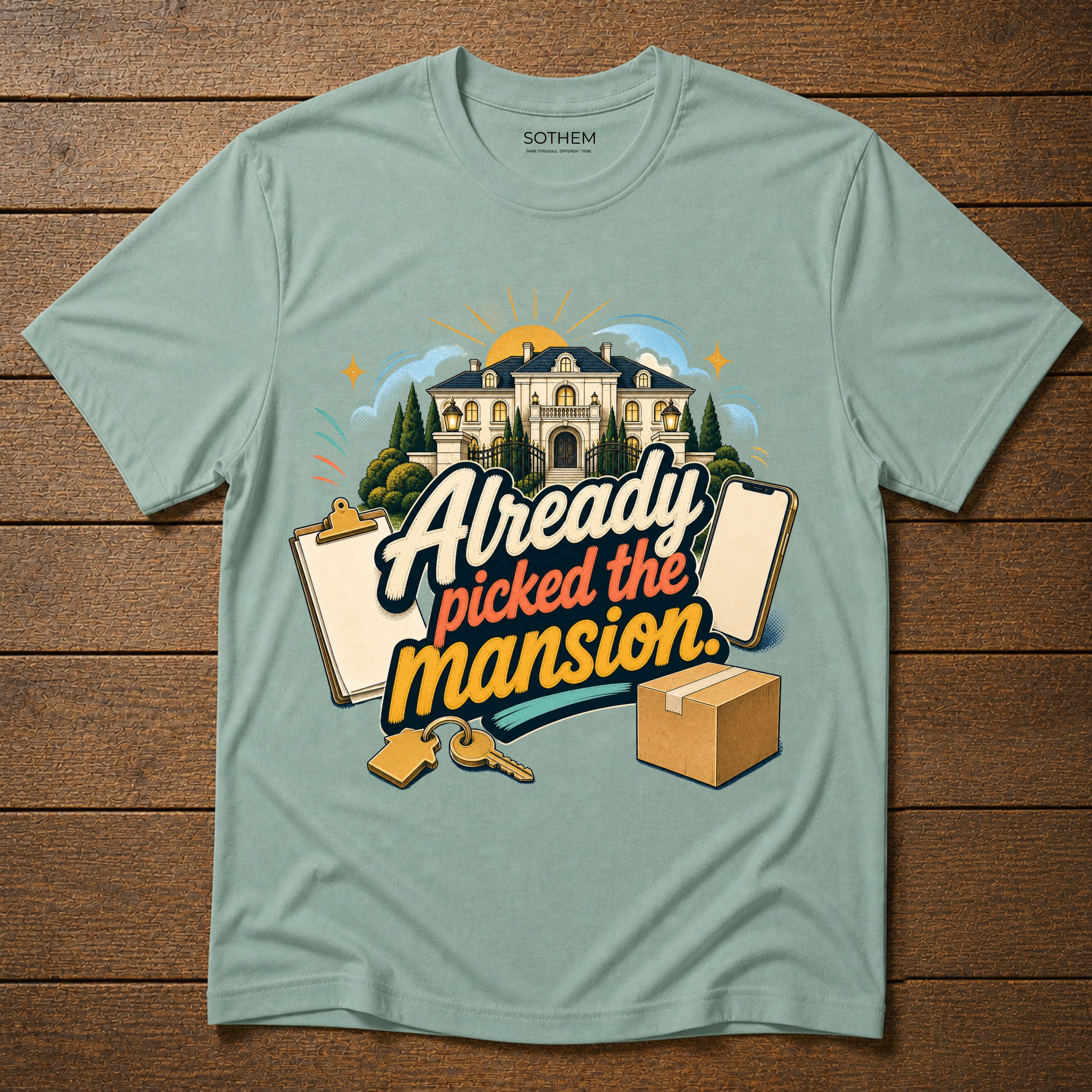 Picked The Mansion Tee