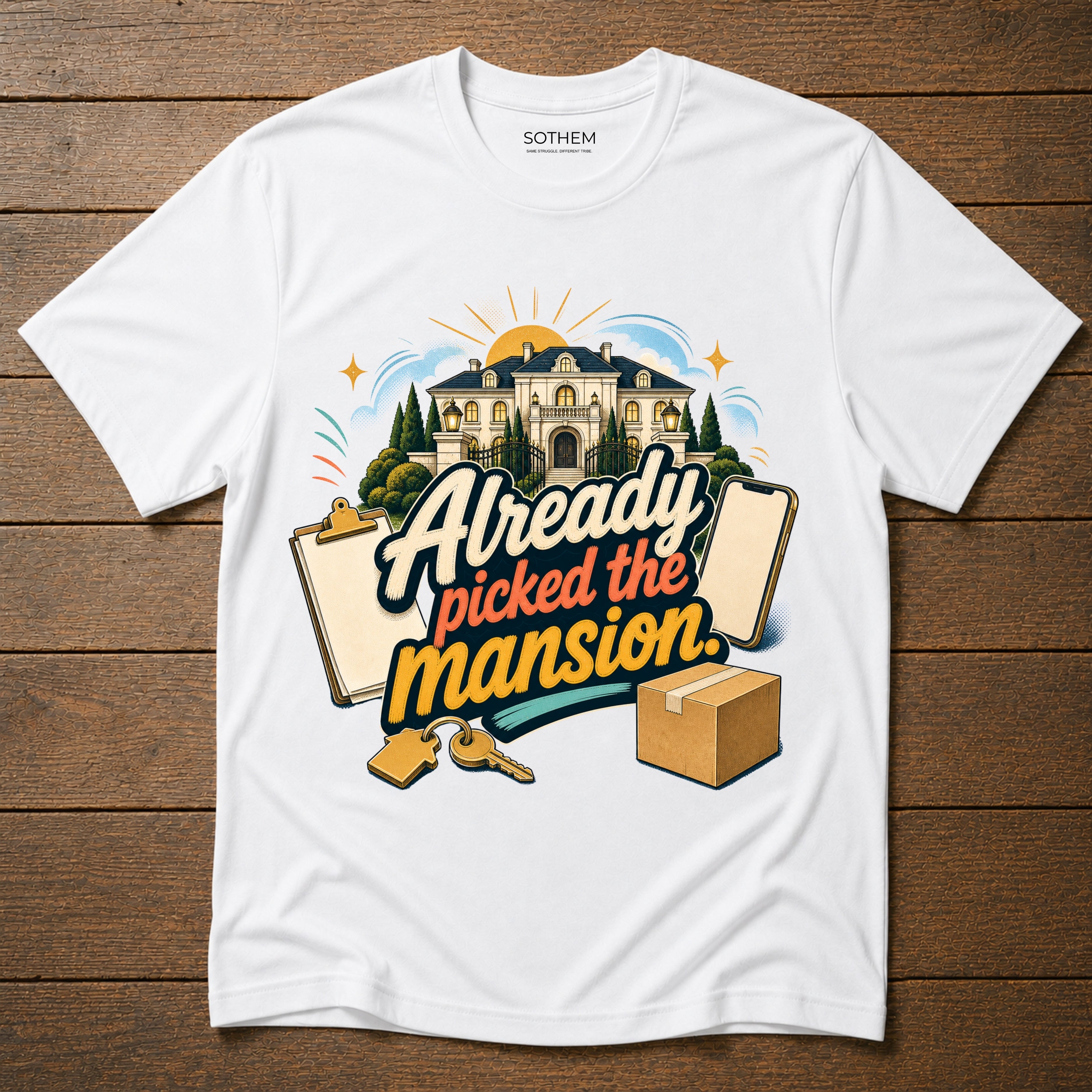 Picked The Mansion Tee