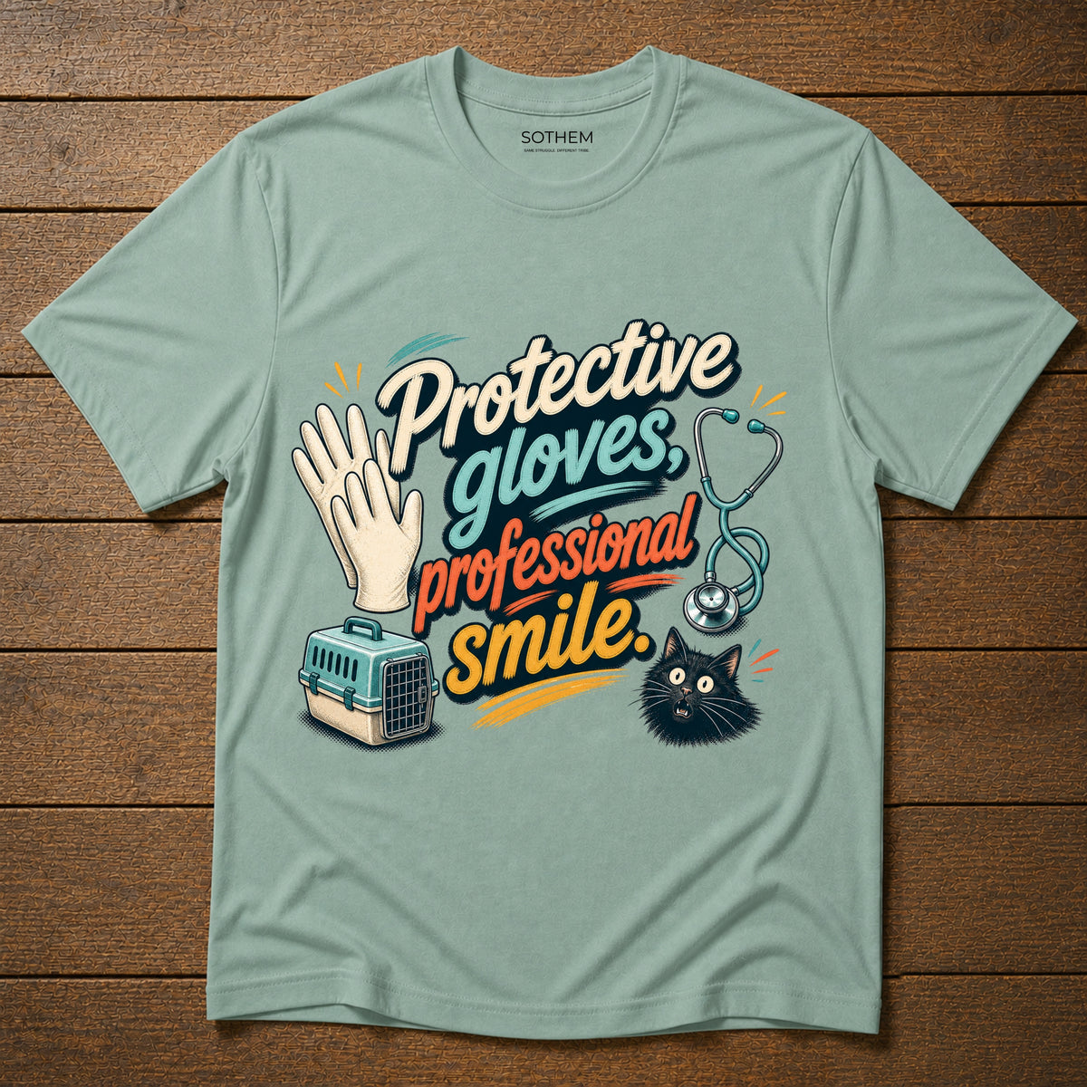 Protective Gloves Tee