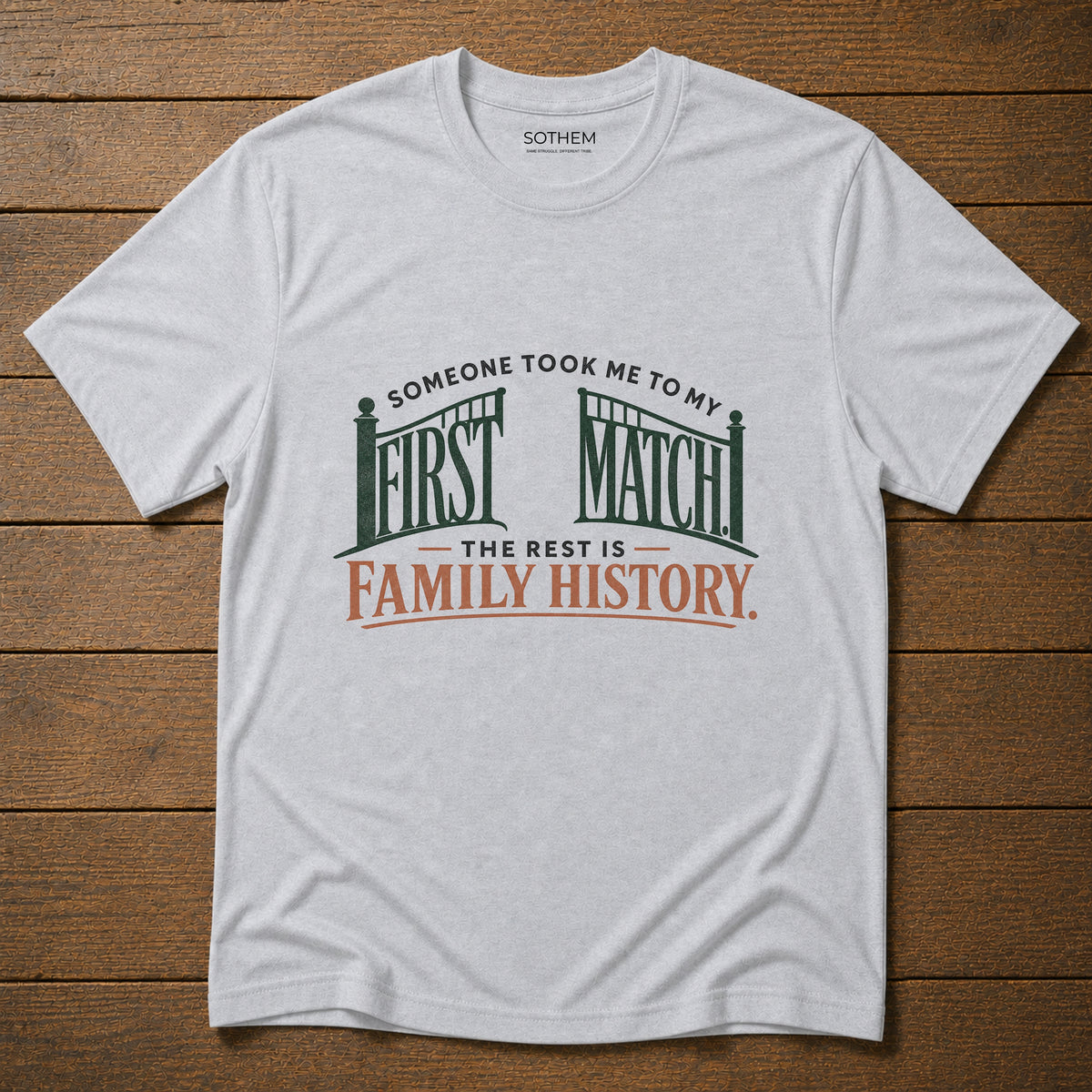 The Rest Is Family History Footy Tee