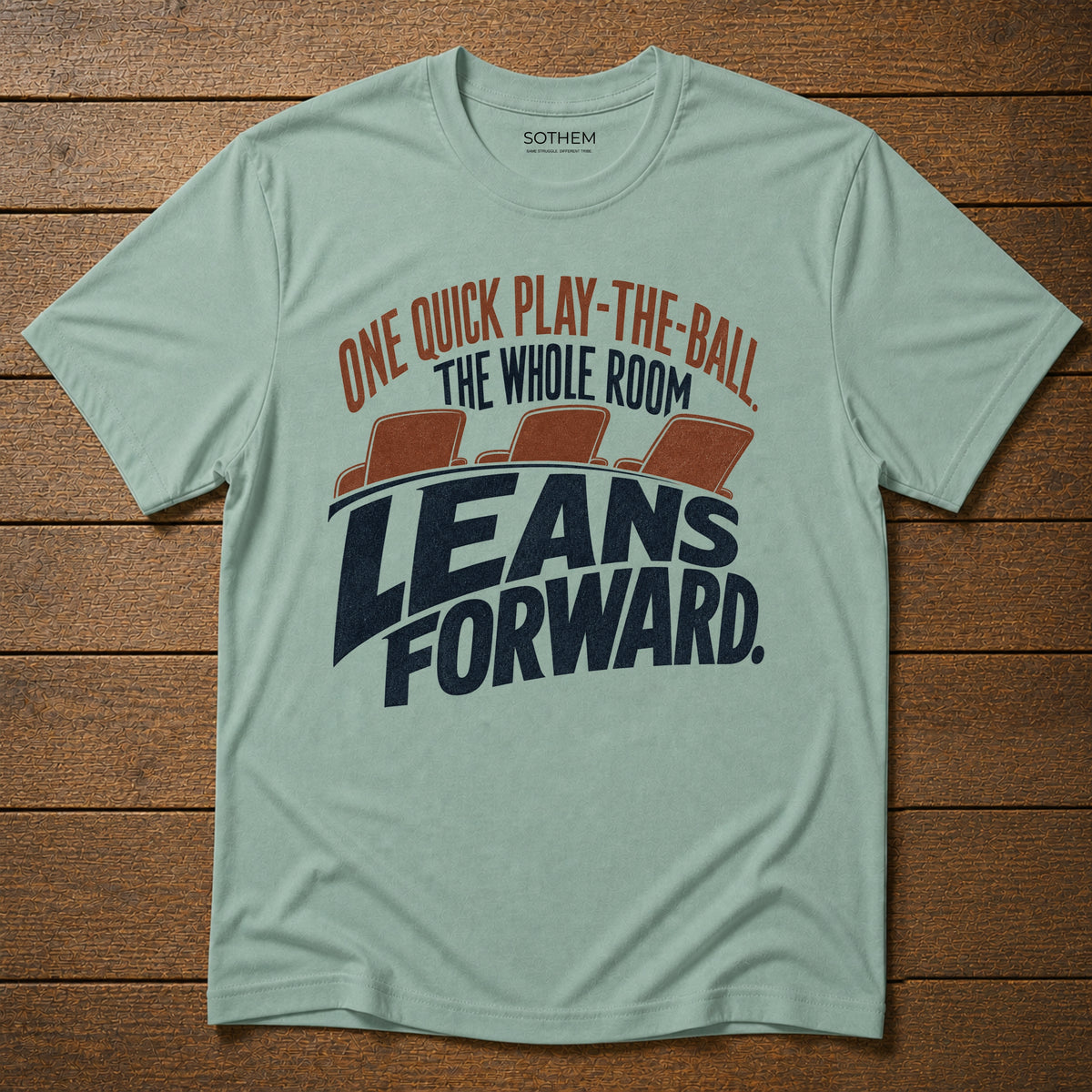 Leans Forward League Tee