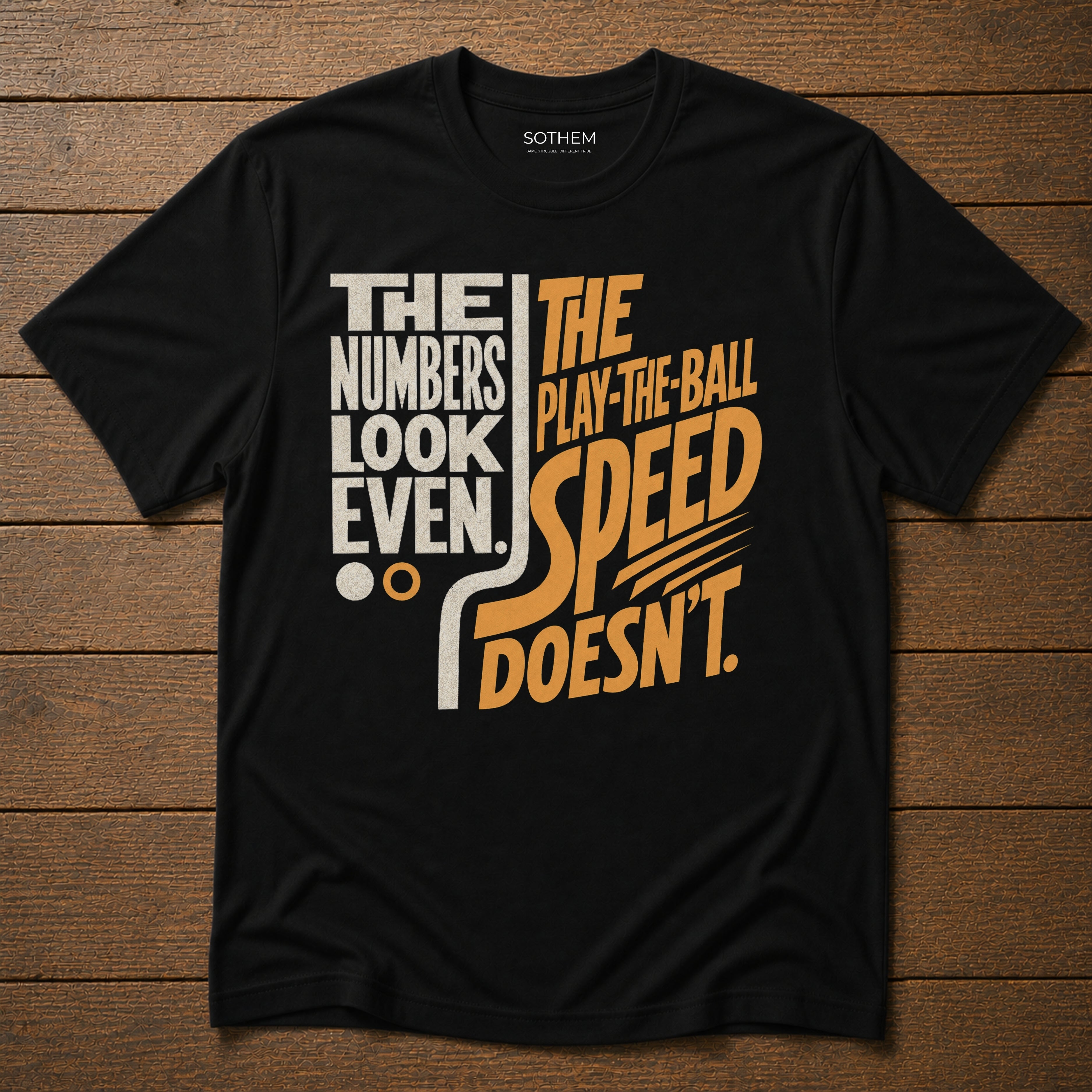 The Numbers Look Even League Tee