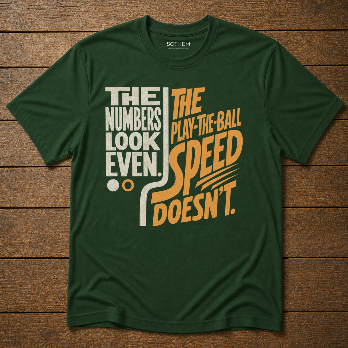 The Numbers Look Even League Tee
