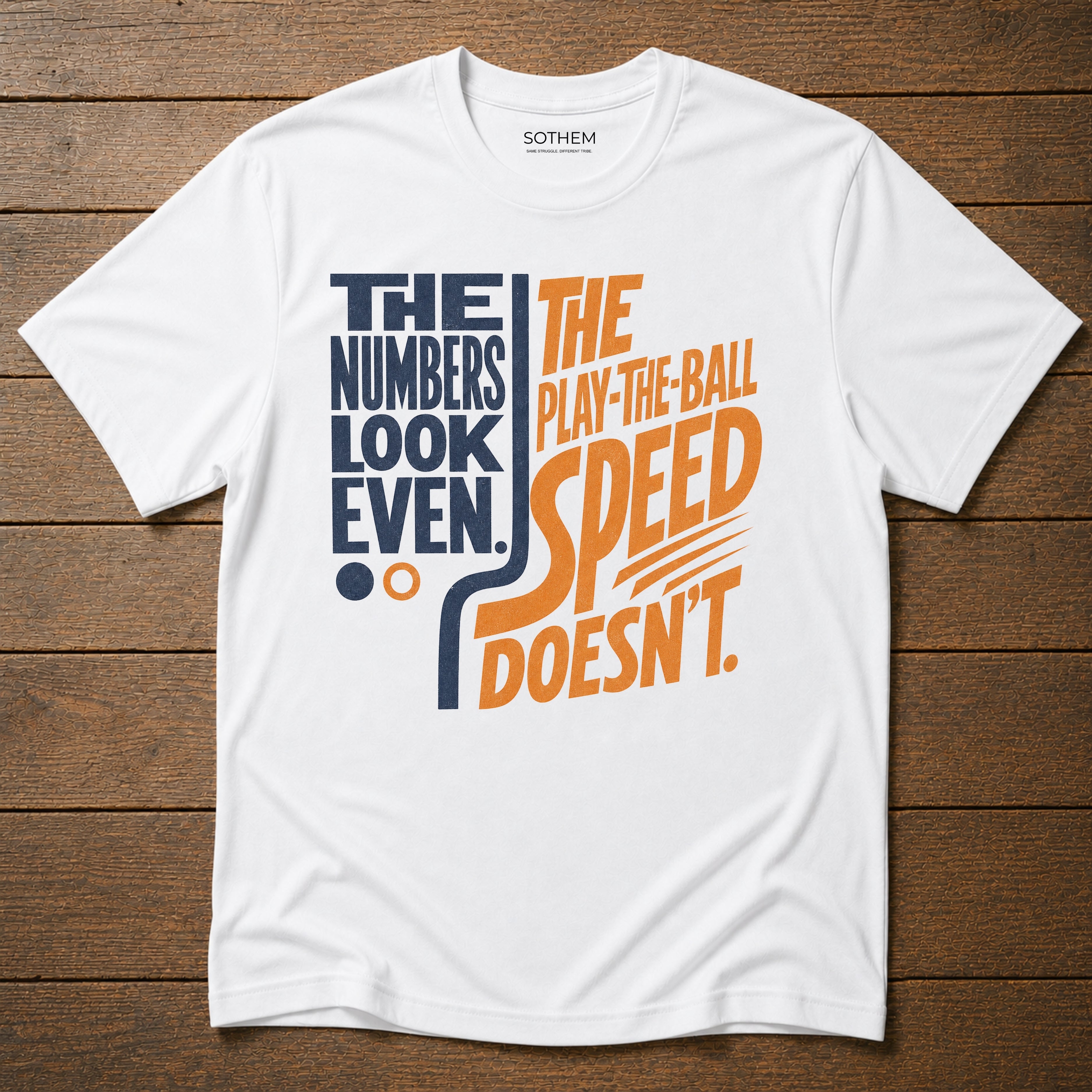 The Numbers Look Even League Tee