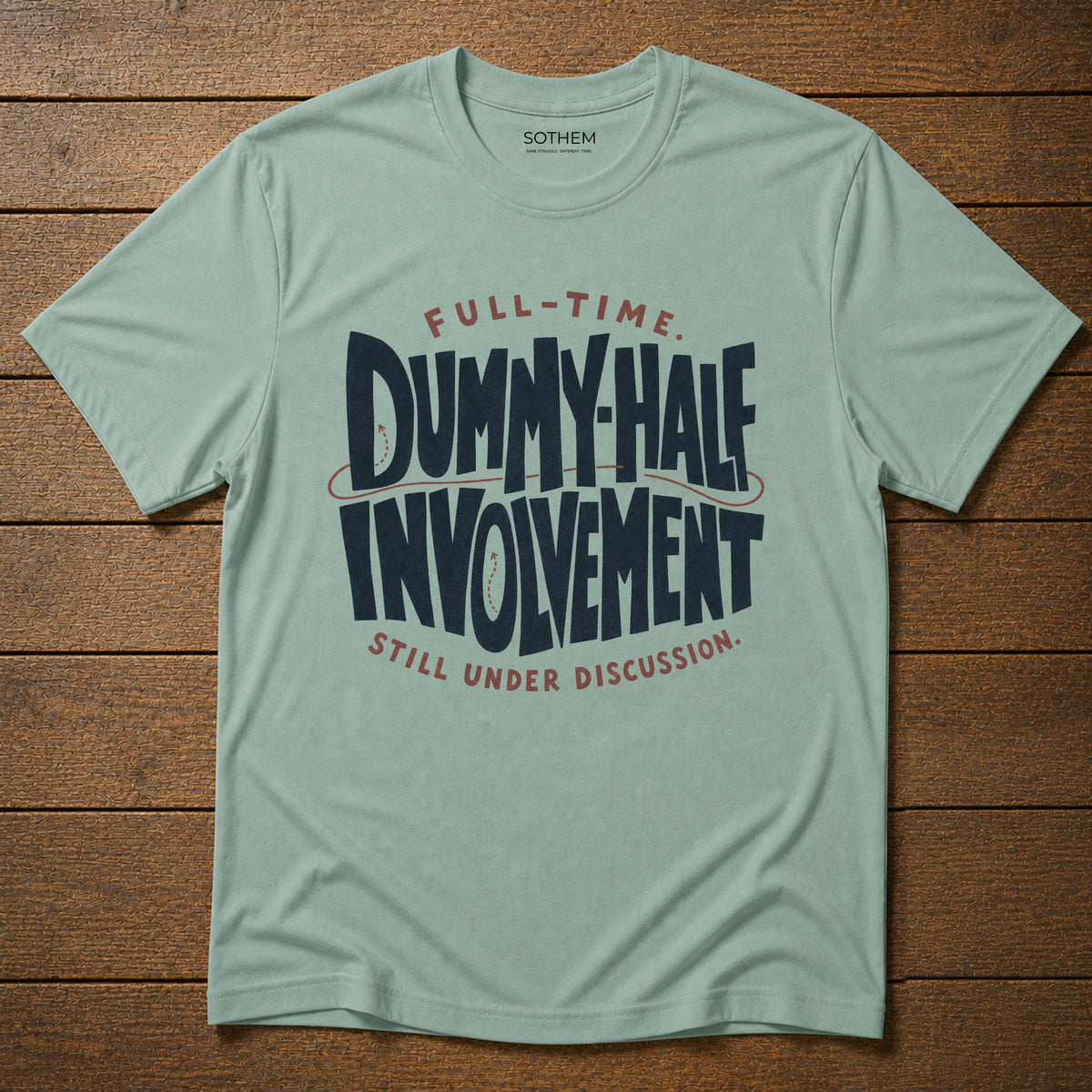 Dummy-Half Discussion League Tee