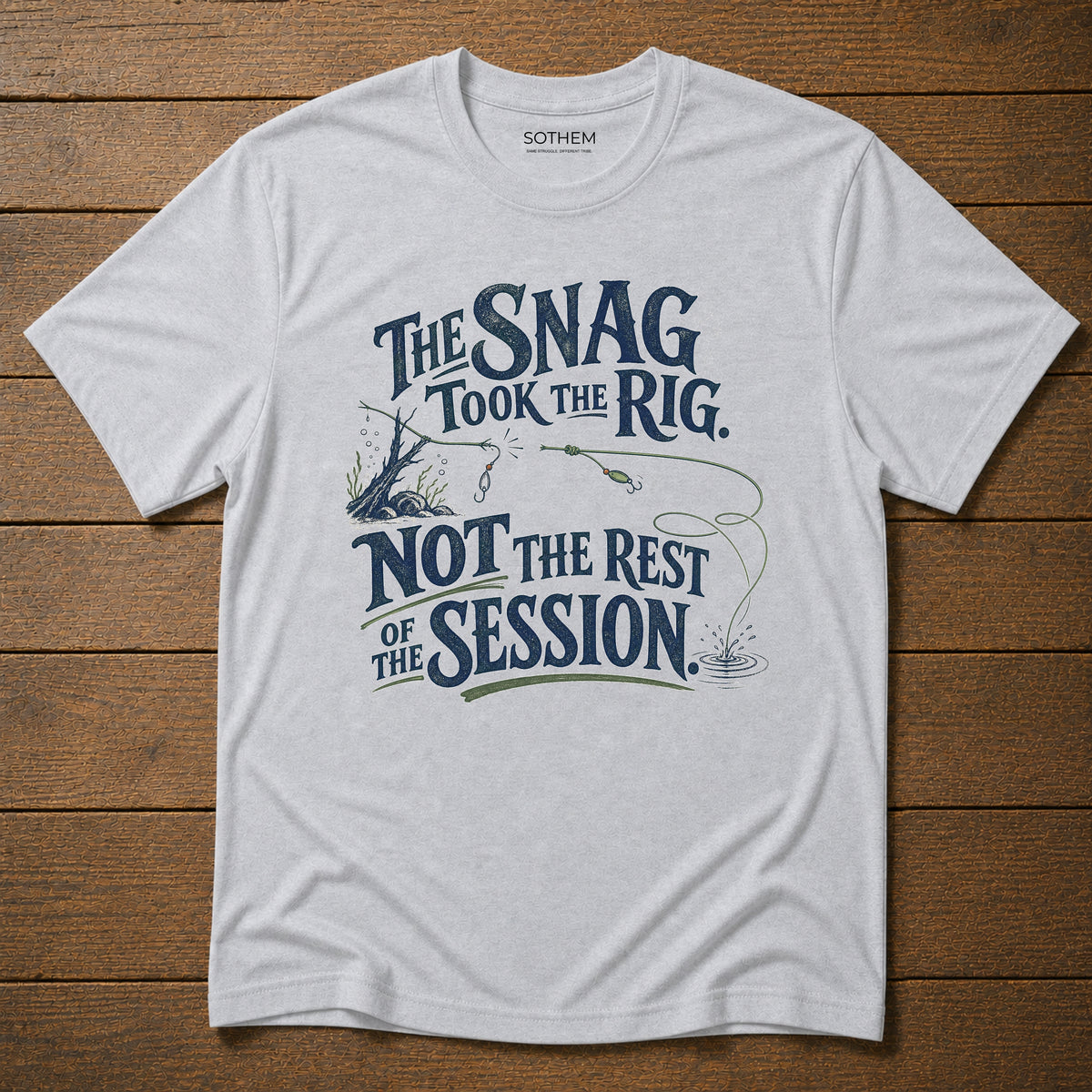 Snag Took the Rig Fishing Tee