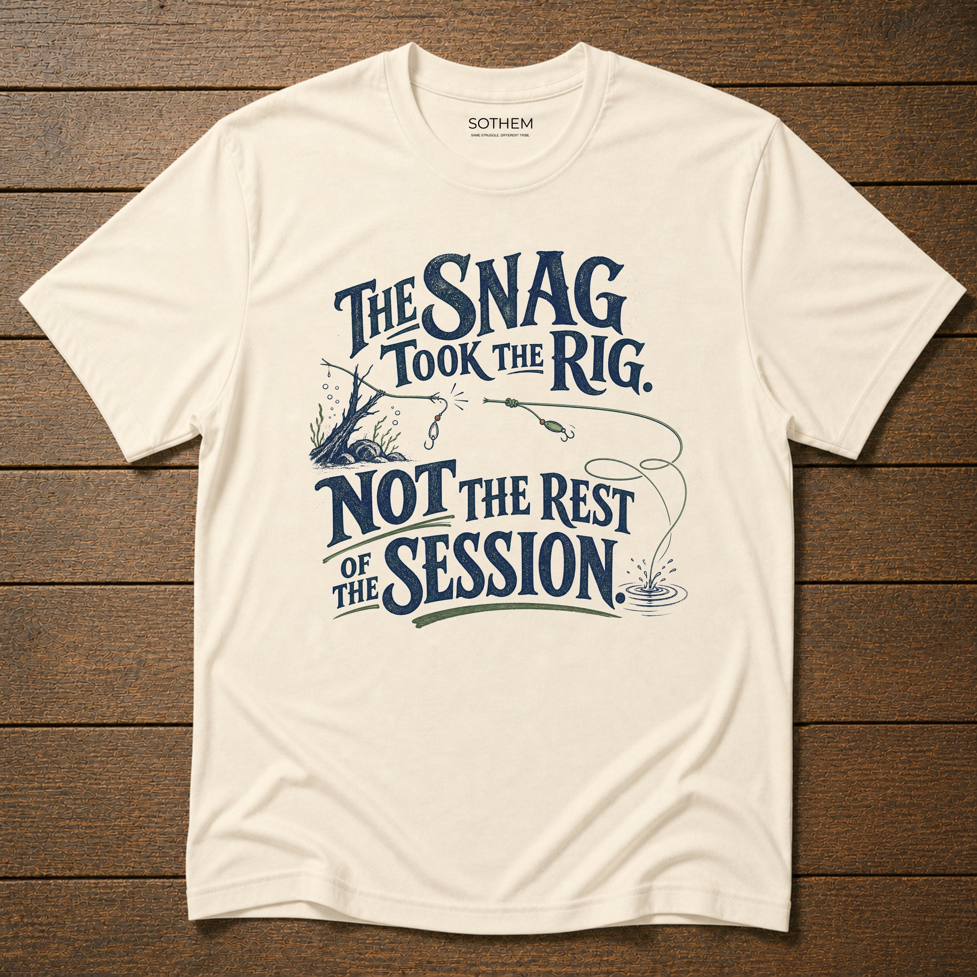 Snag Took the Rig Fishing Tee