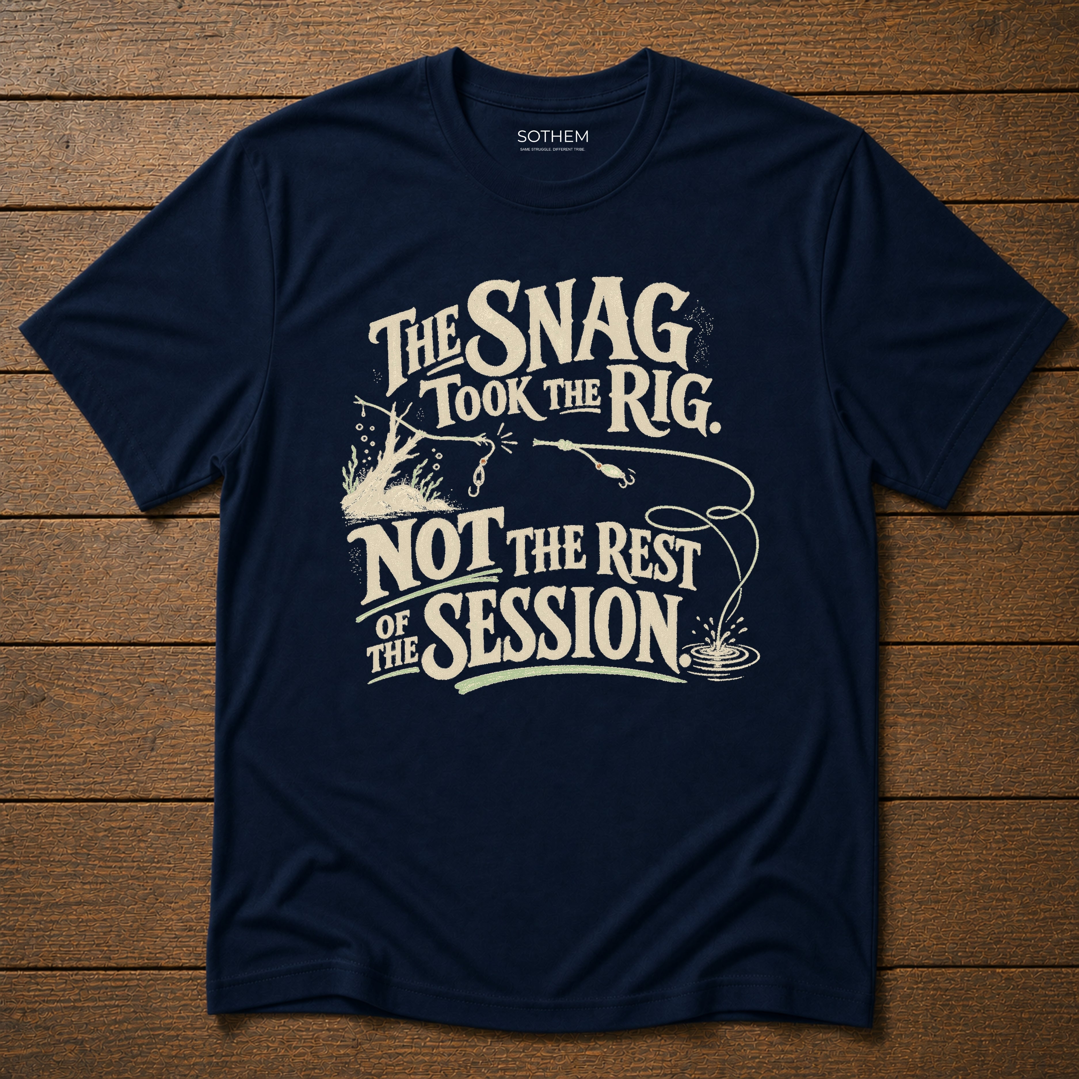 Snag Took the Rig Fishing Tee