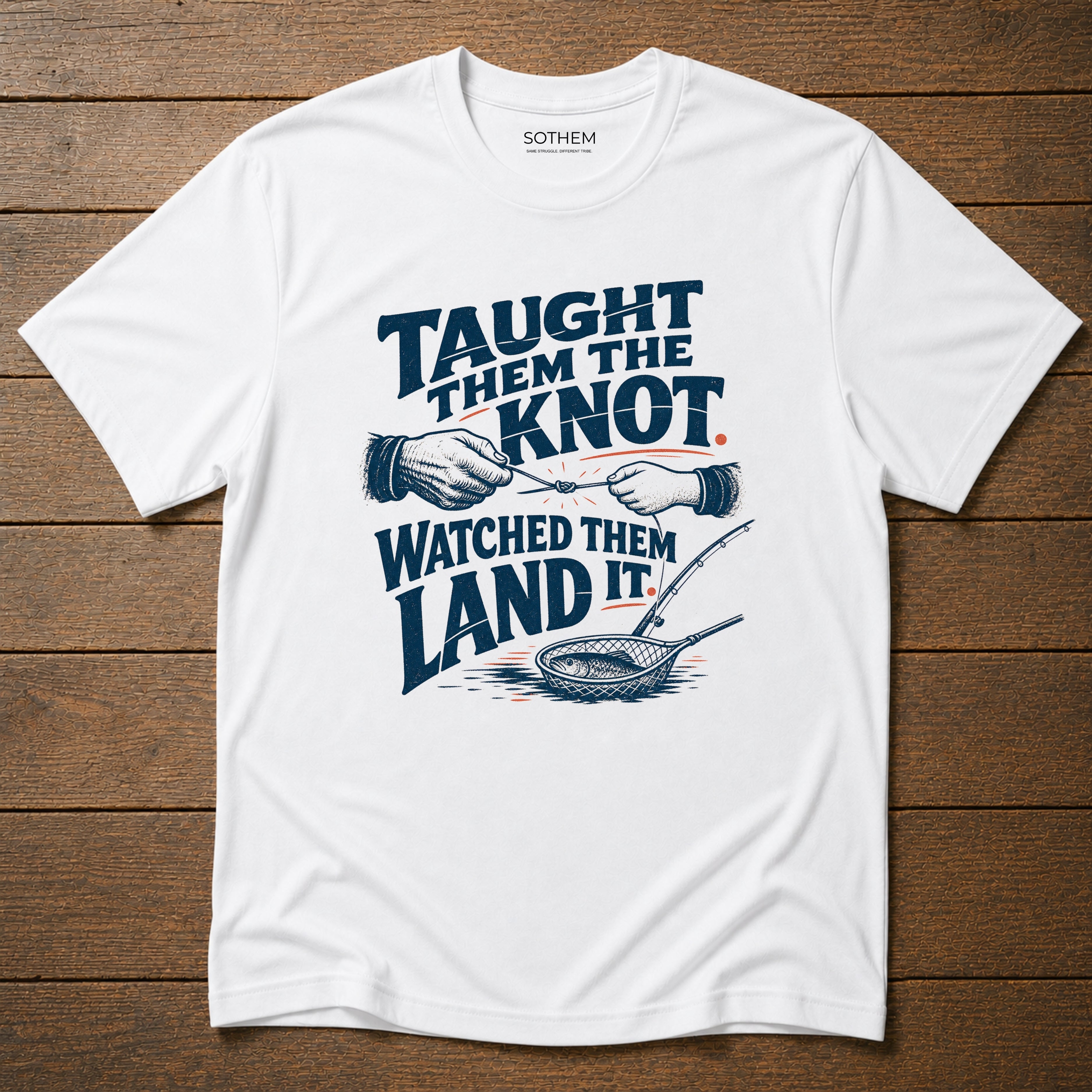 Watched Them Land It Fishing Tee