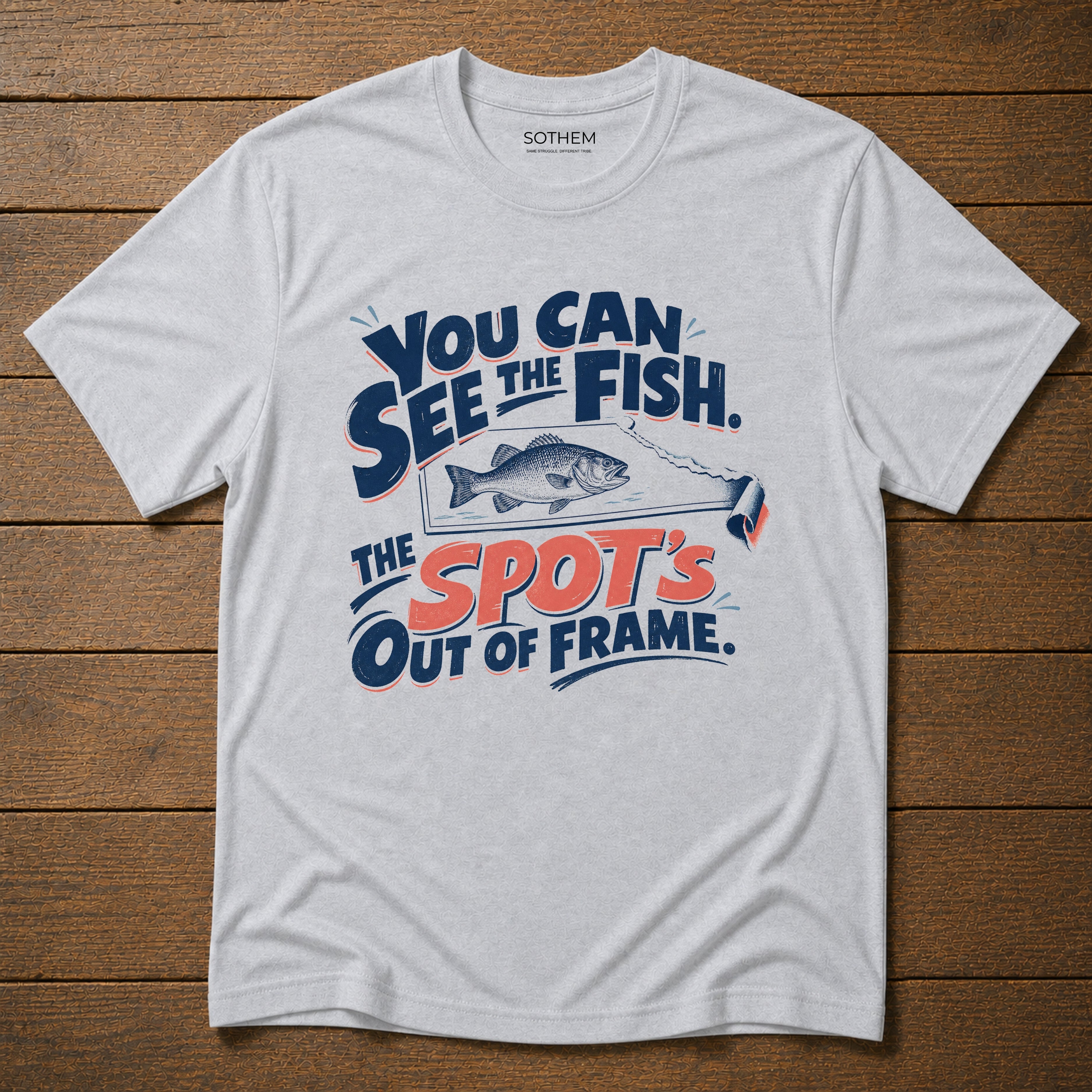 Out of Frame Fishing Tee