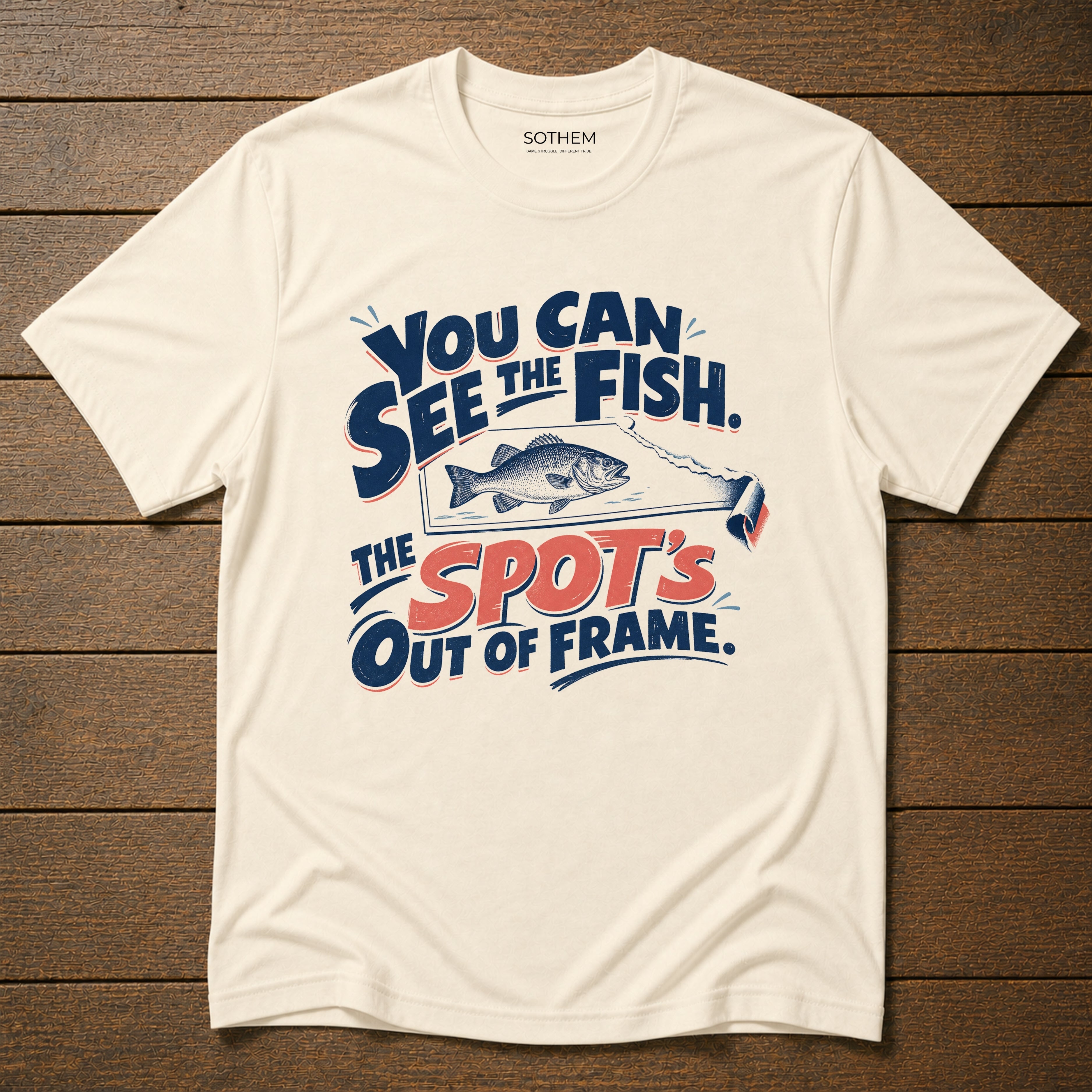 Out of Frame Fishing Tee